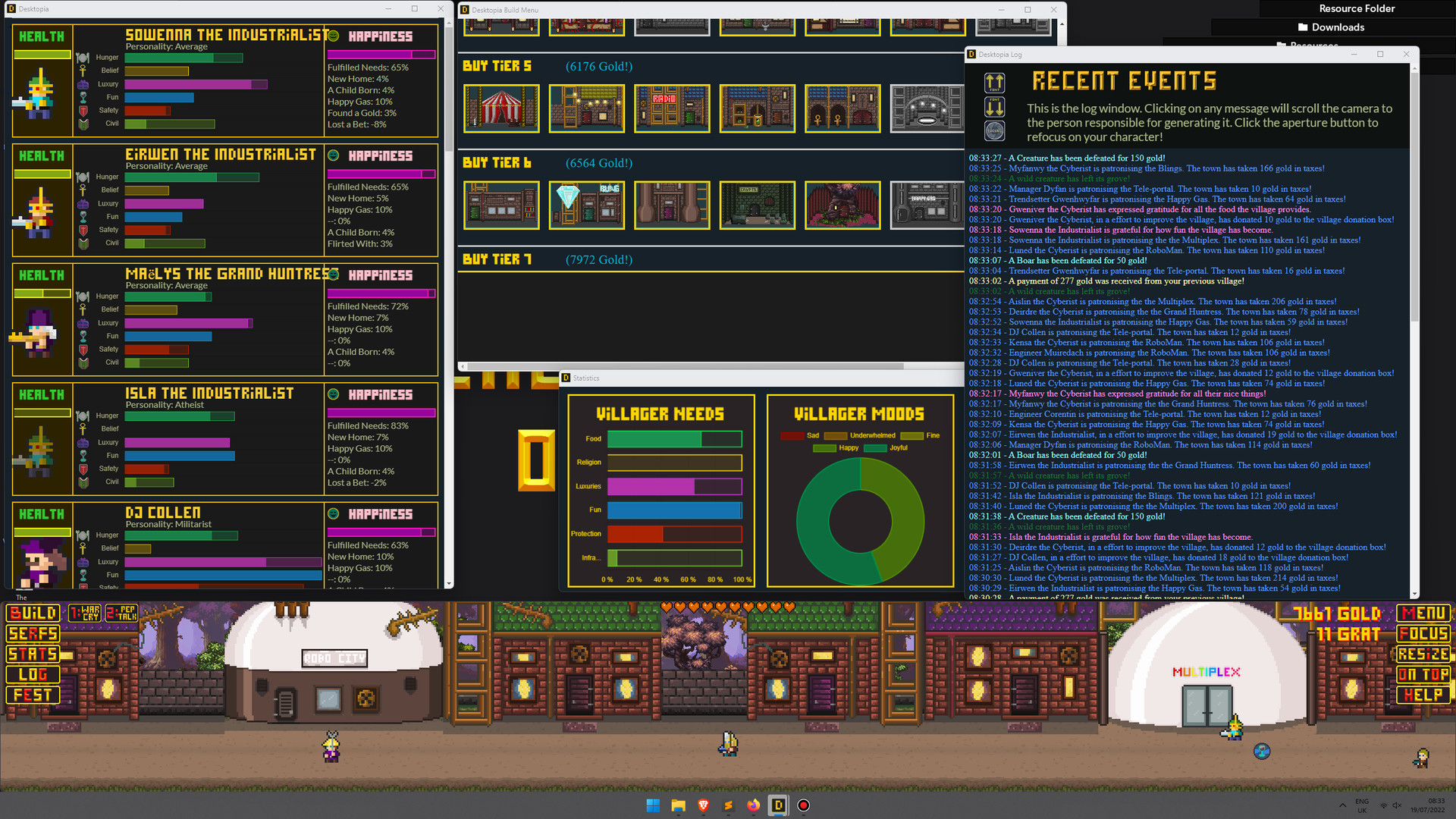 Desktopia: A Desktop Village Simulator screenshot 17