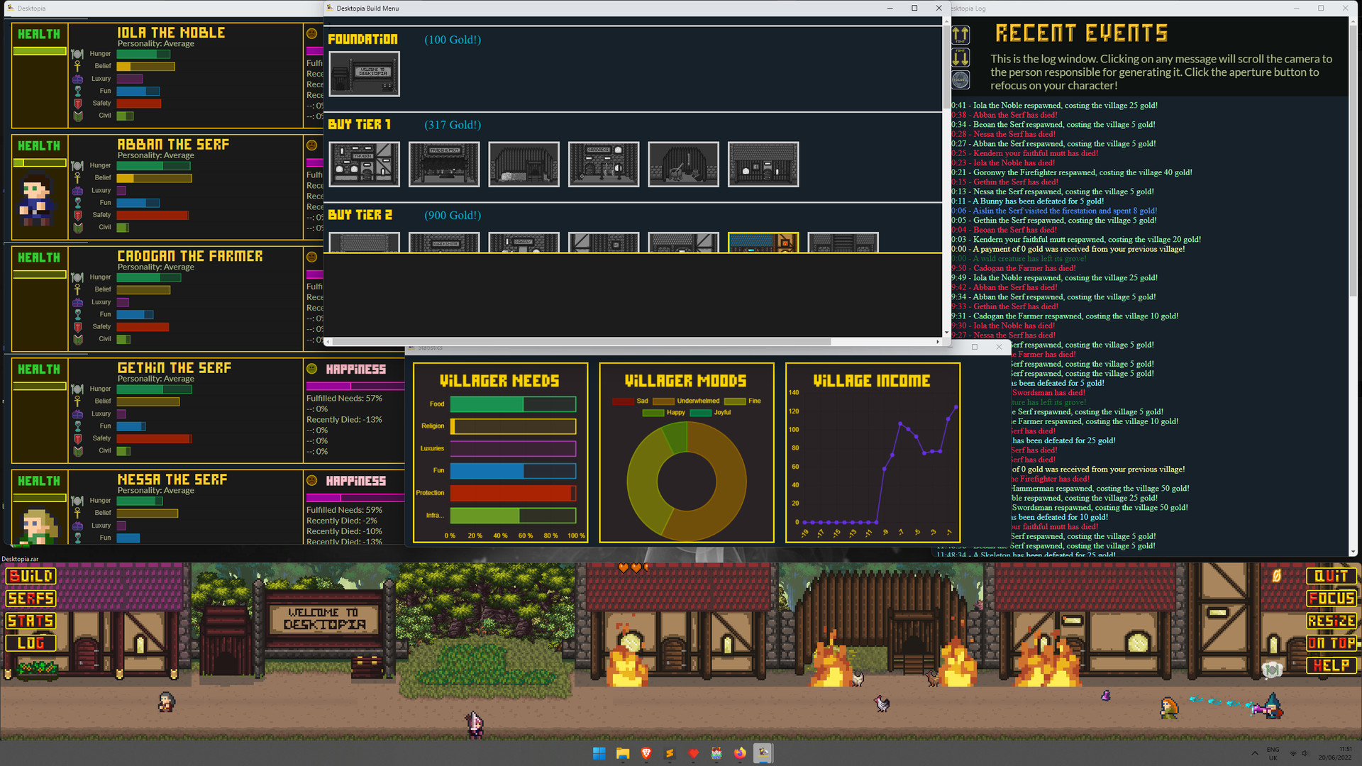 Desktopia: A Desktop Village Simulator screenshot 14