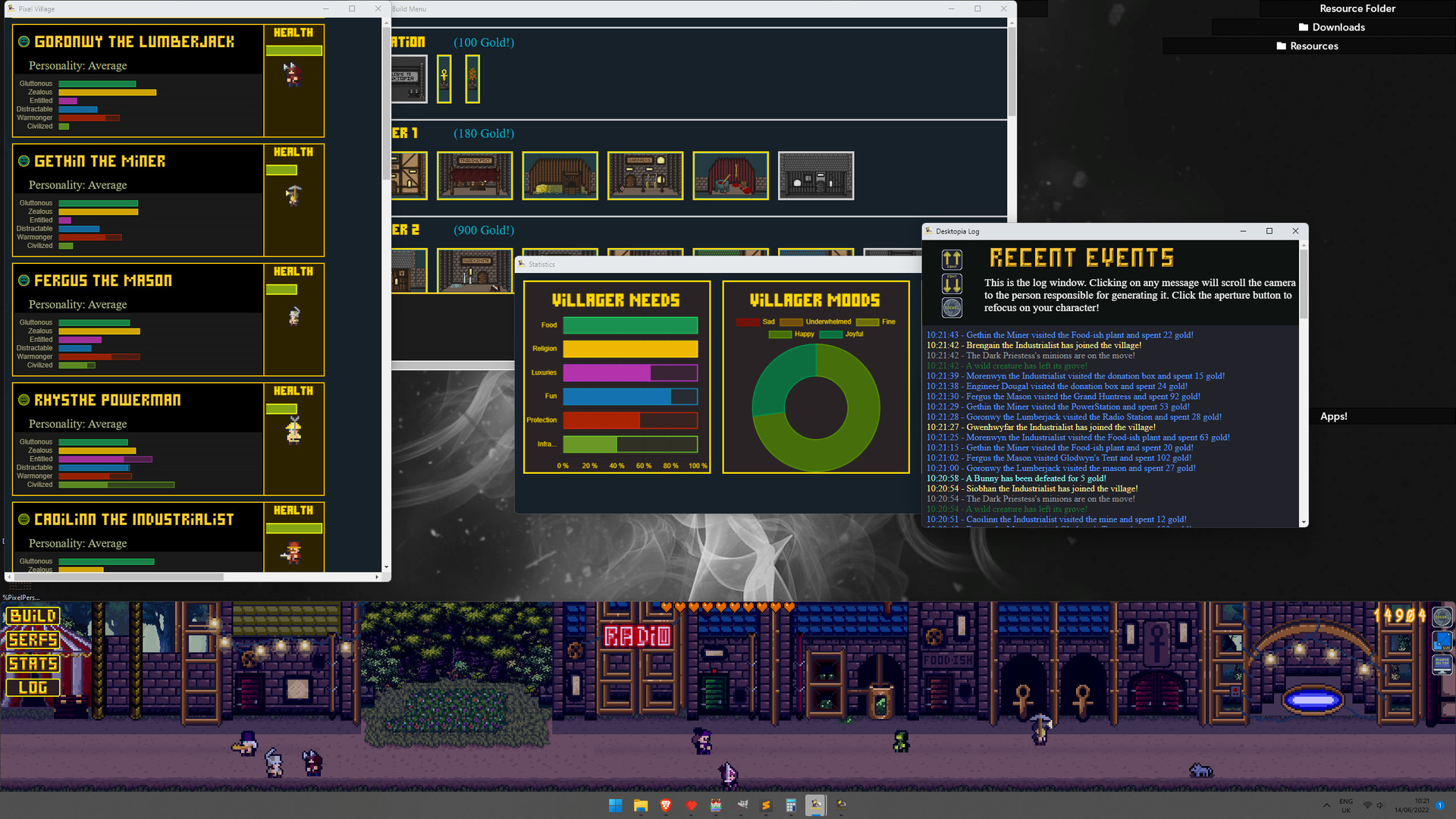 Desktopia: A Desktop Village Simulator screenshot 16