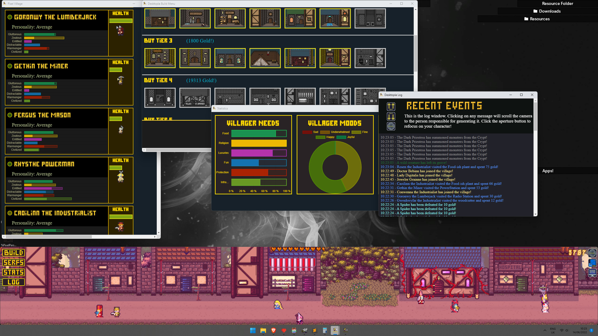 Desktopia: A Desktop Village Simulator screenshot 12
