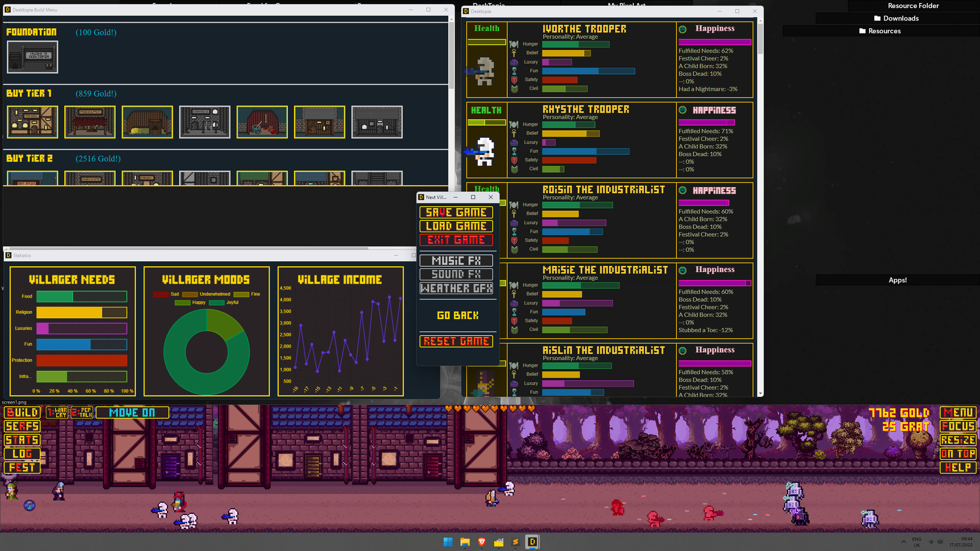 Desktopia: A Desktop Village Simulator screenshot 6