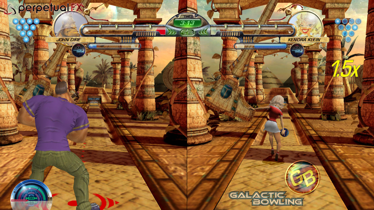Galactic Bowling screenshot 3