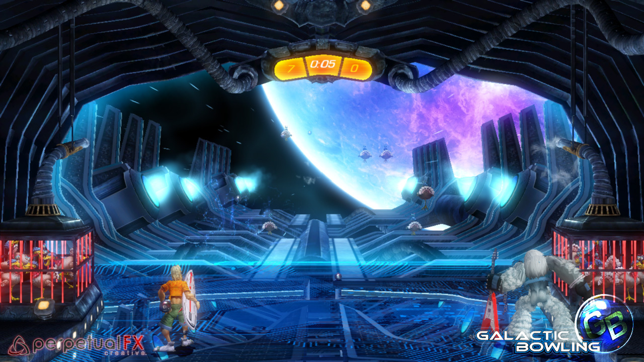 Galactic Bowling screenshot 4
