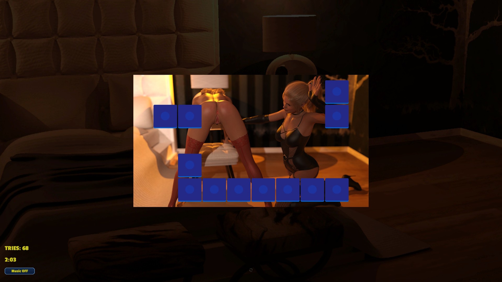 Memory Puzzle - Futanari Mistress screenshot 1