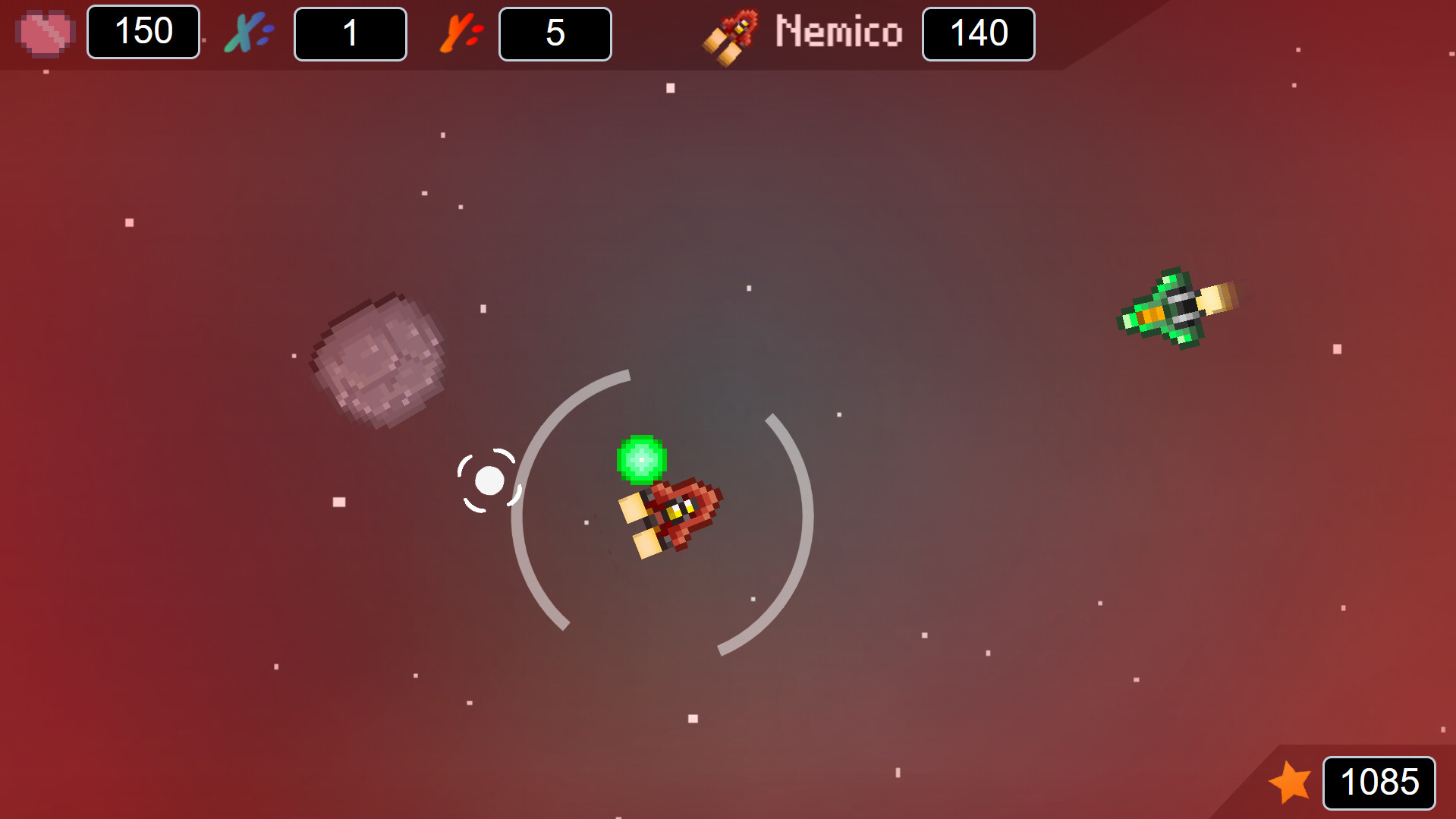 Asteroid screenshot 2