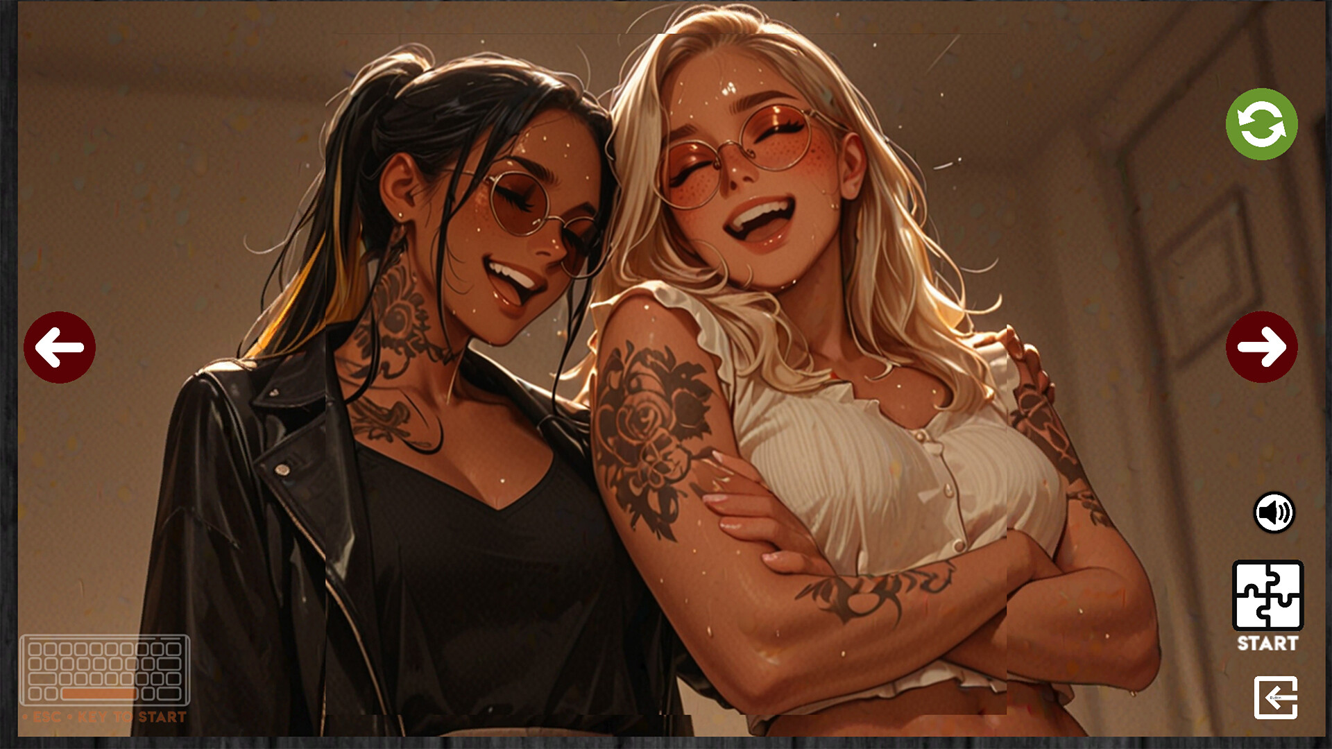Two Hot Chicks: an Erotica Porn Space Orgy! screenshot 5