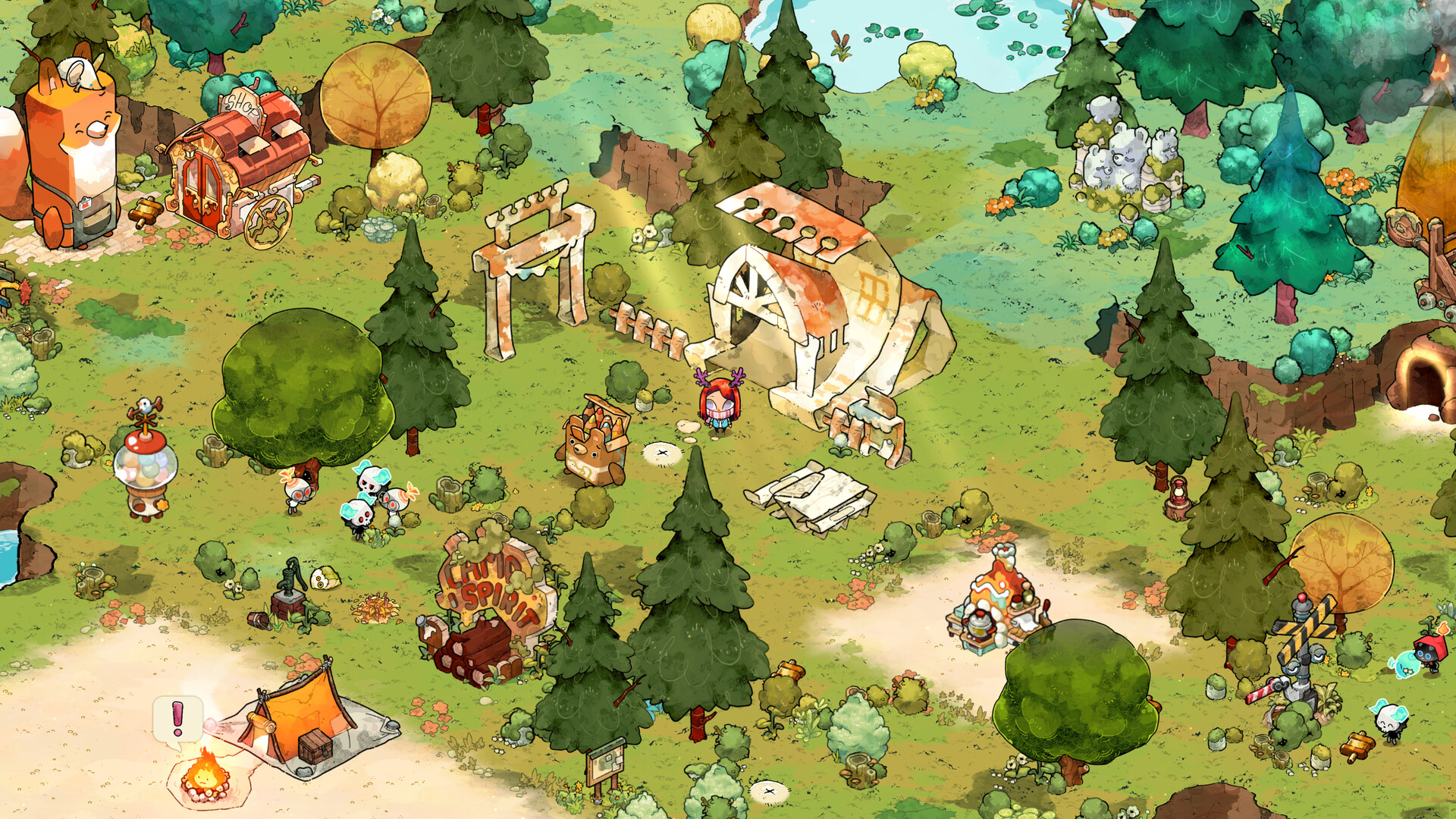 Cozy Grove: Camp Spirit screenshot 1