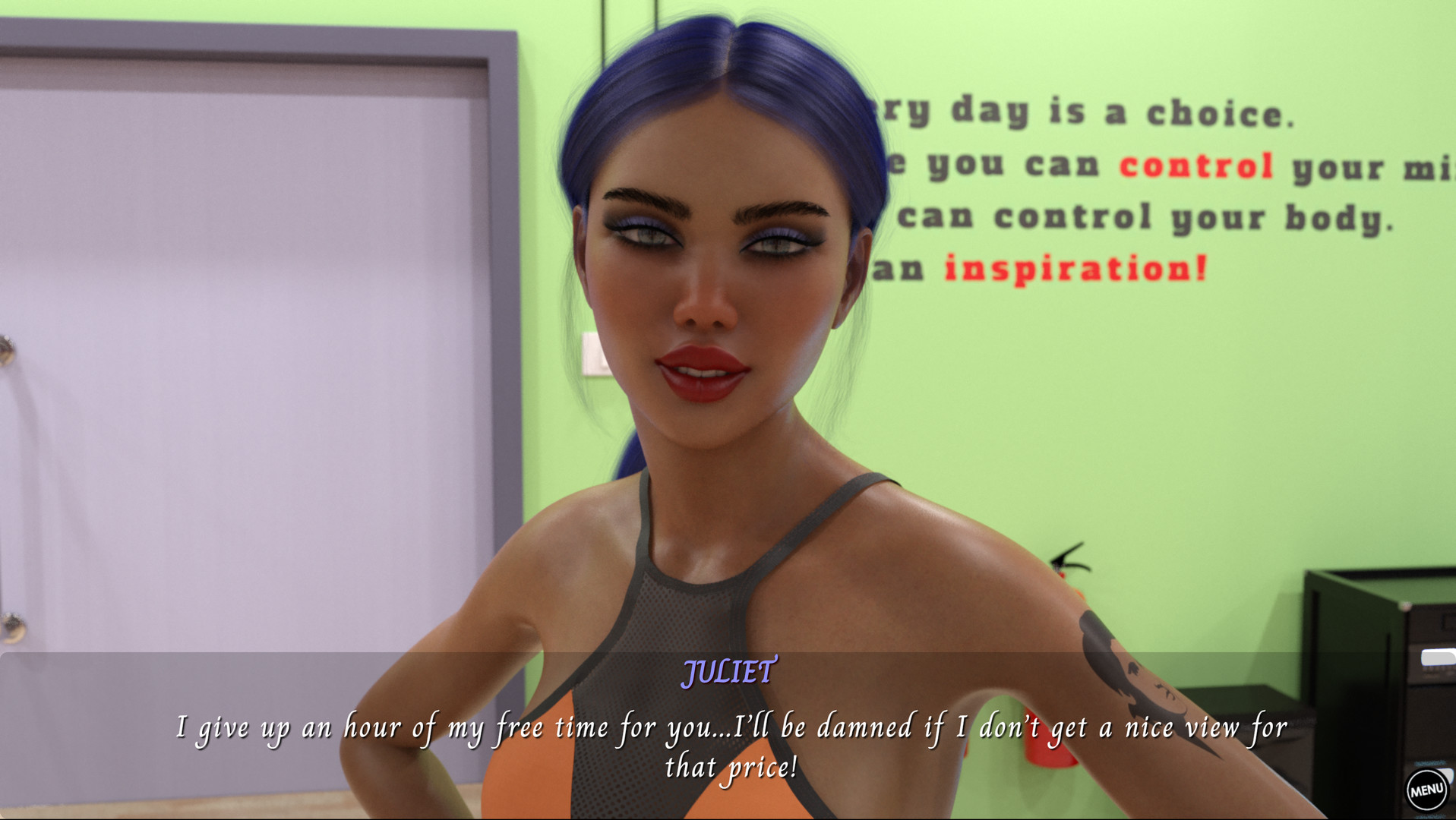 Futanari Sex - The Gym screenshot 2
