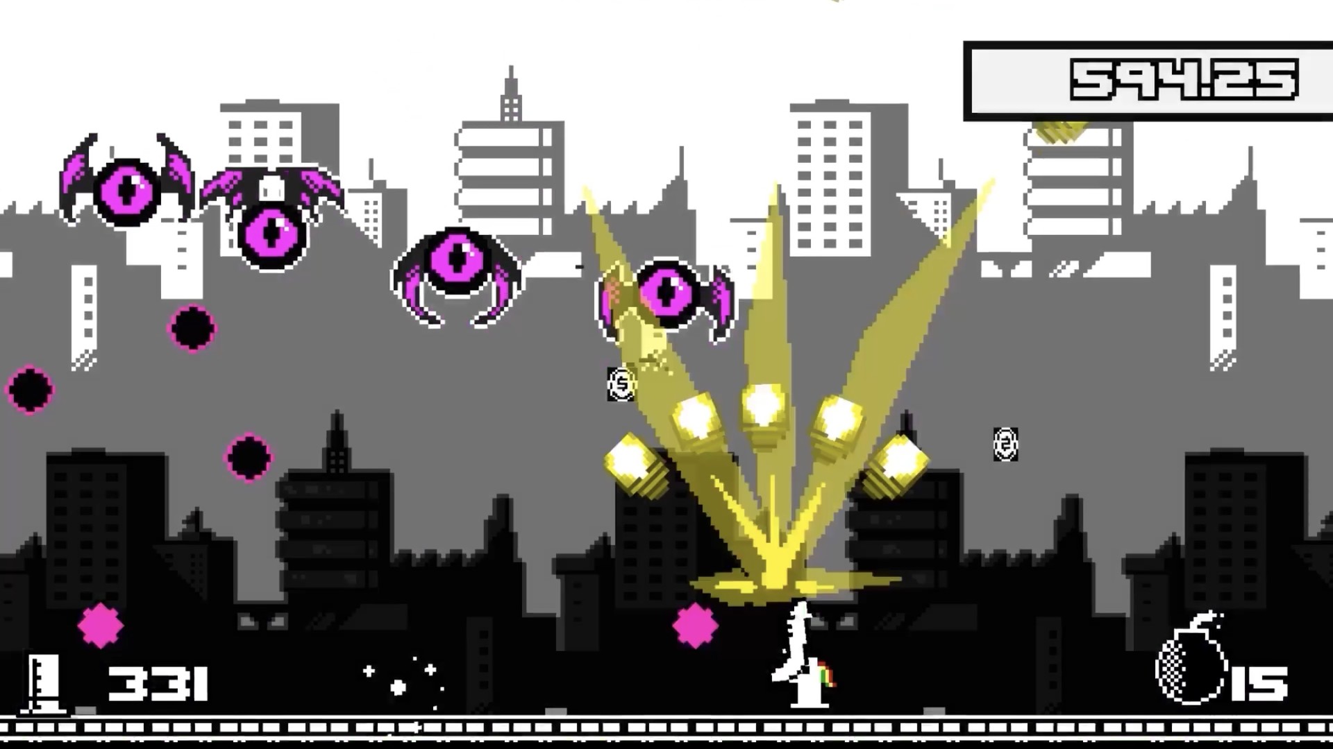 Unichrome: A 1-Bit Unicorn Adventure screenshot 3
