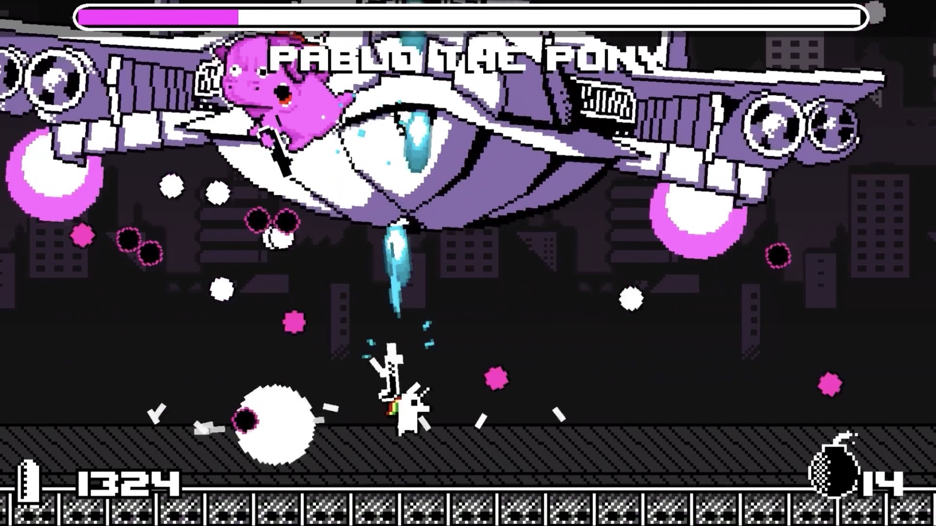Unichrome: A 1-Bit Unicorn Adventure screenshot 5