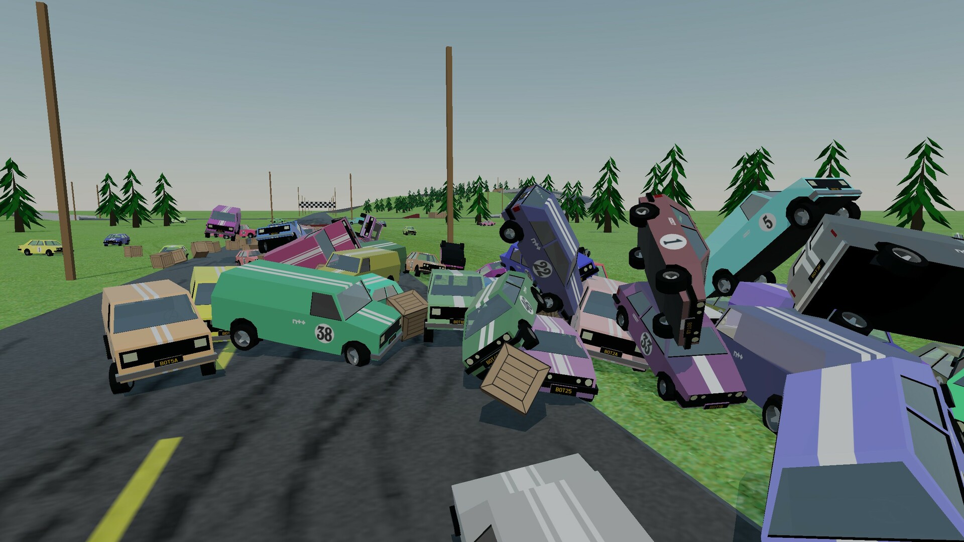 Stunt Derby screenshot 2