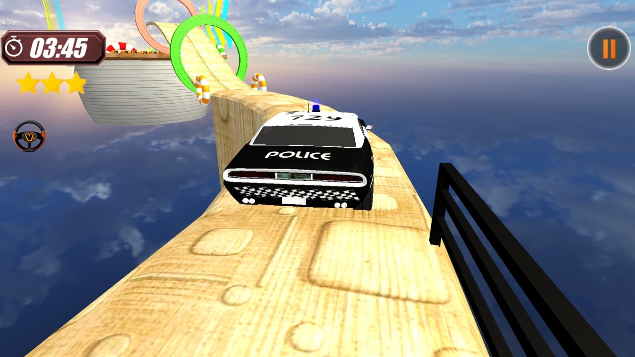 Stunts Contest Police Car screenshot 1