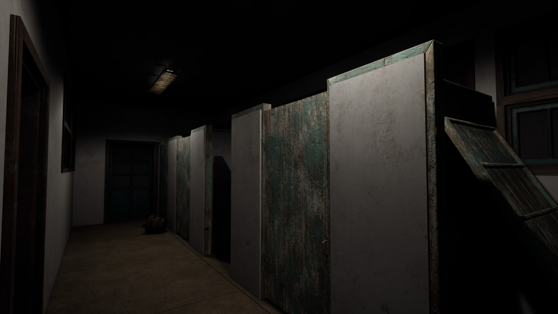 Hanako in the abandoned school screenshot 2