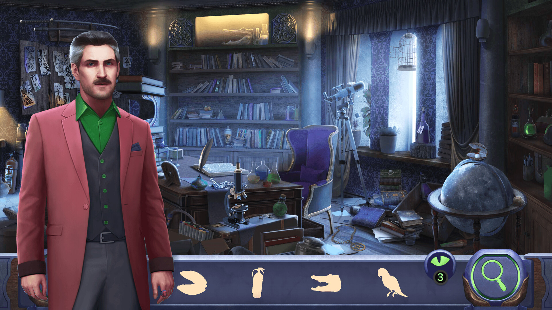 Edgar Poe: Hidden Objects screenshot 4