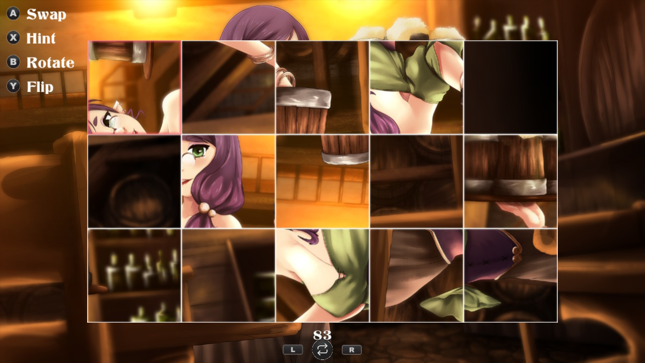 Elves Fantasy Hentai Puzzle screenshot 9