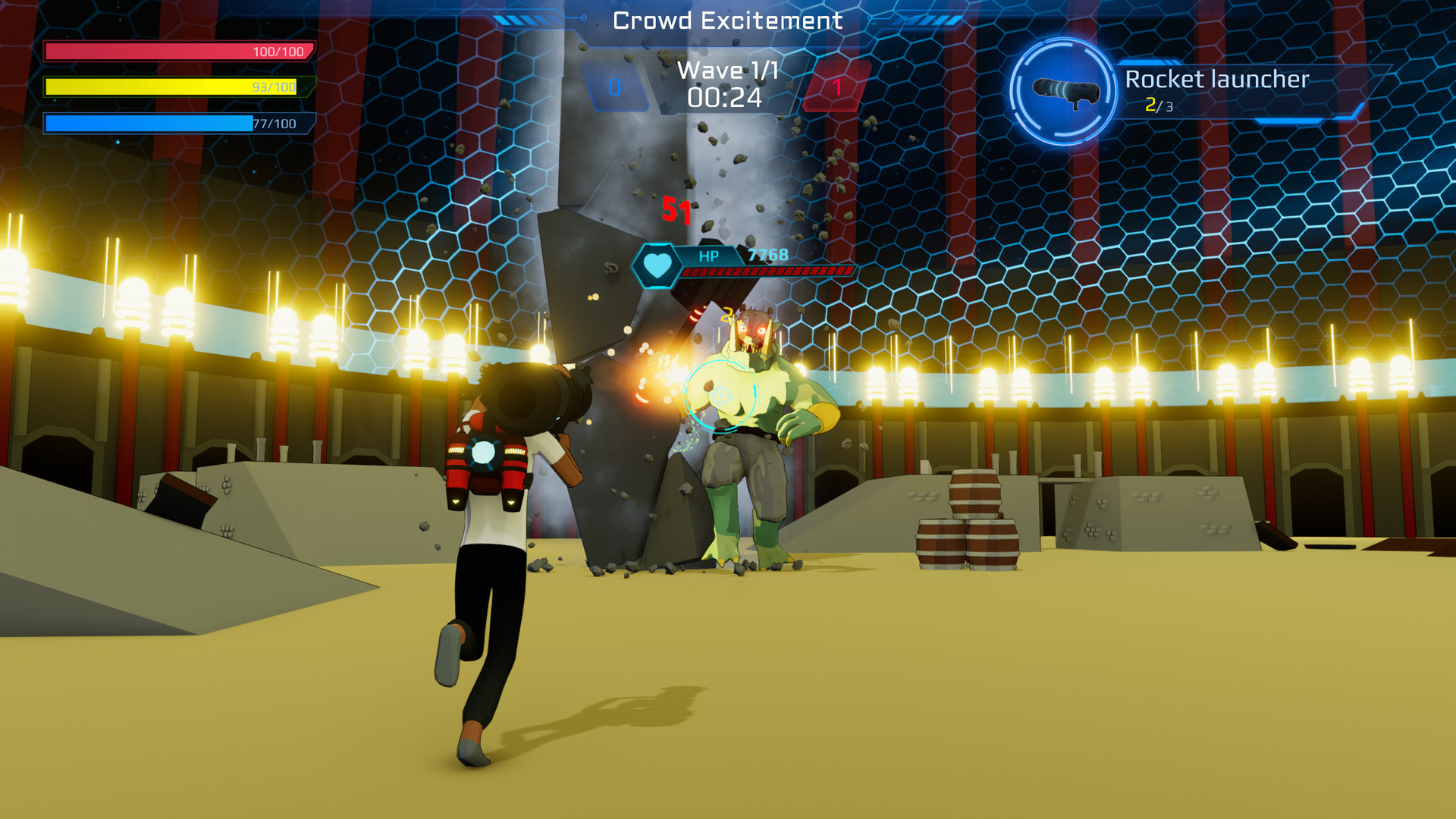 Alien Gladiator screenshot 1