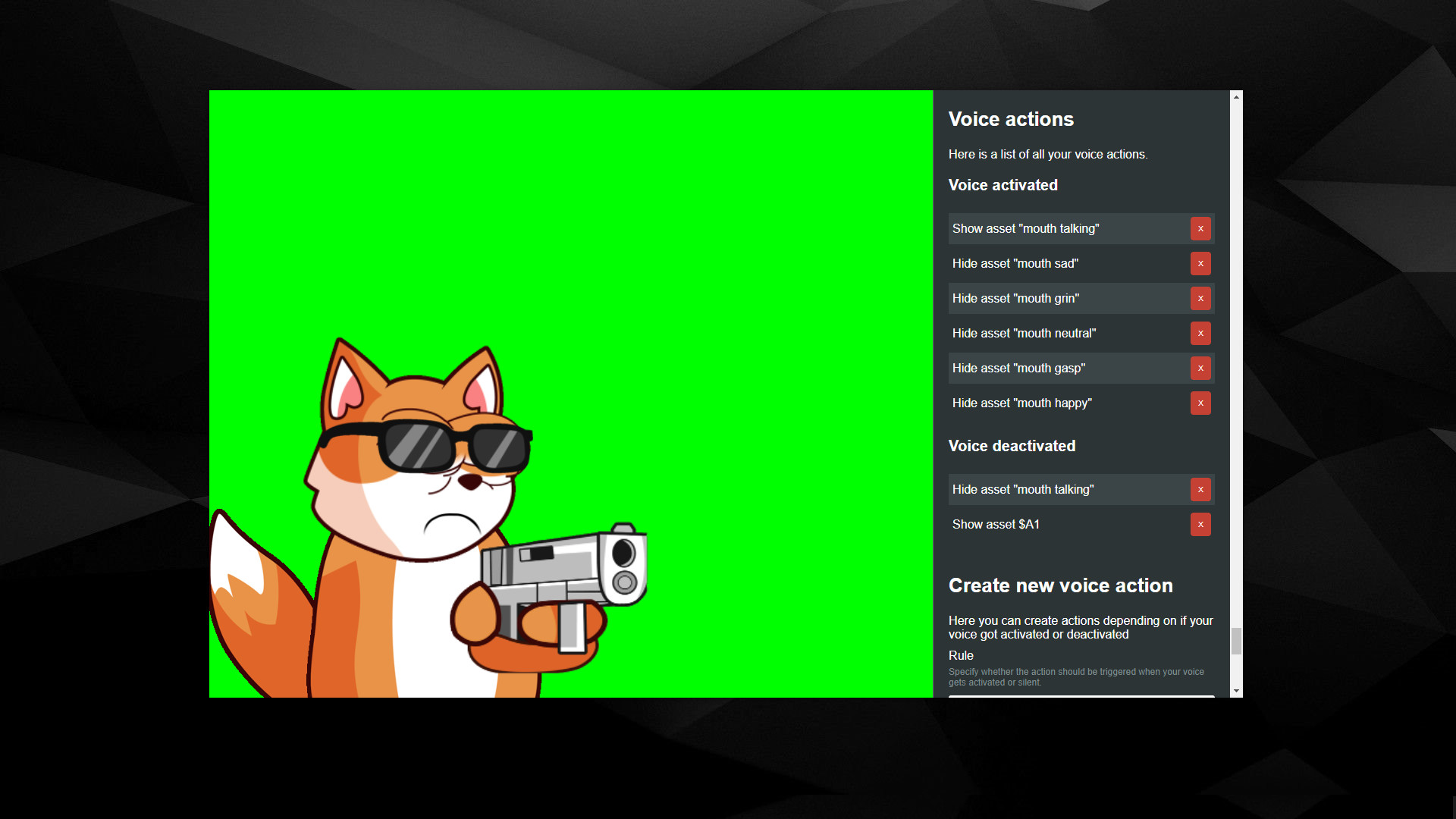Special Agent Squeaky's Simple VTubing App screenshot 2