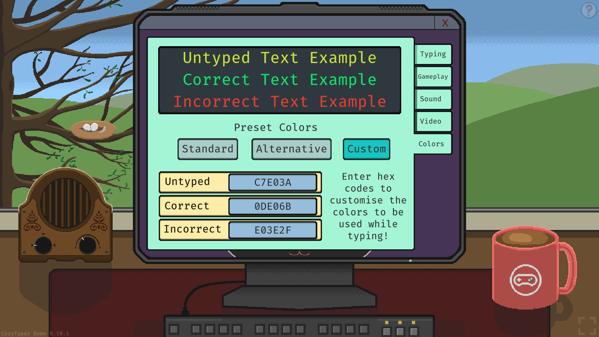 CozyTyper screenshot 2