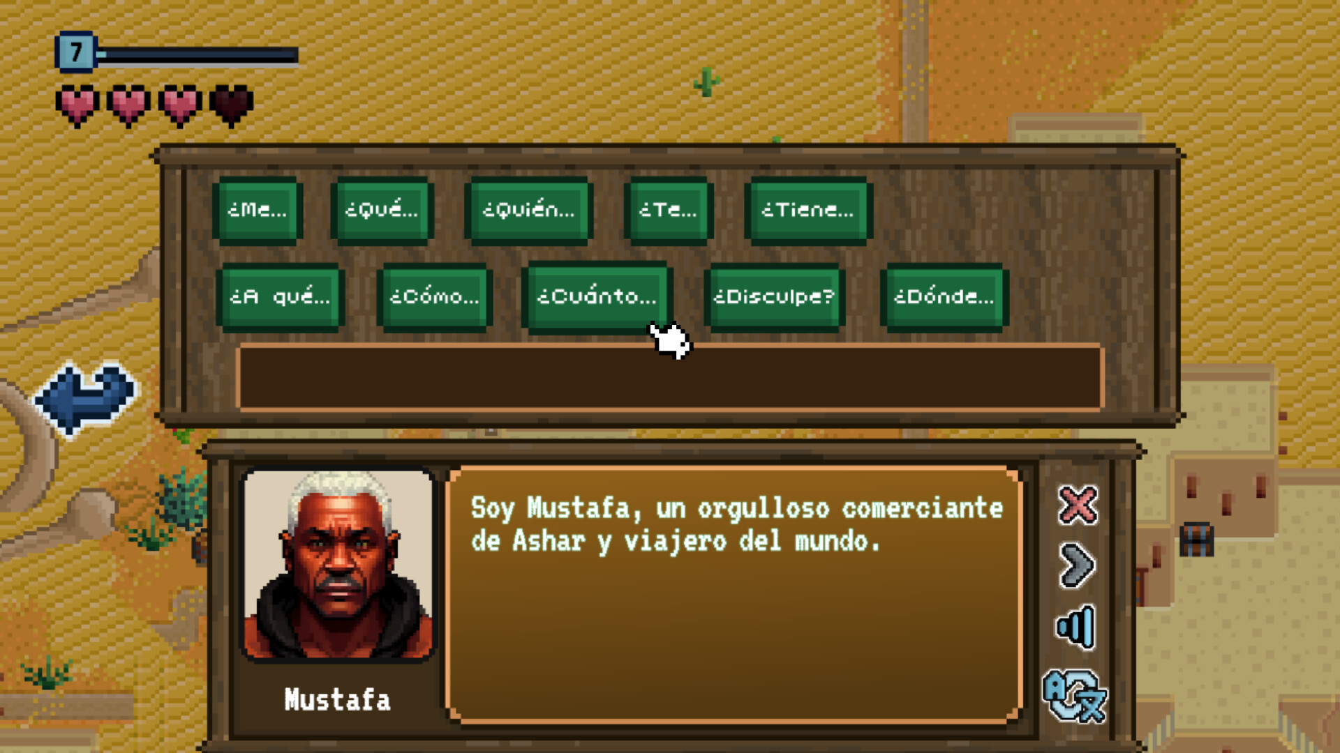 Newcomer : A Language Learning RPG screenshot 2