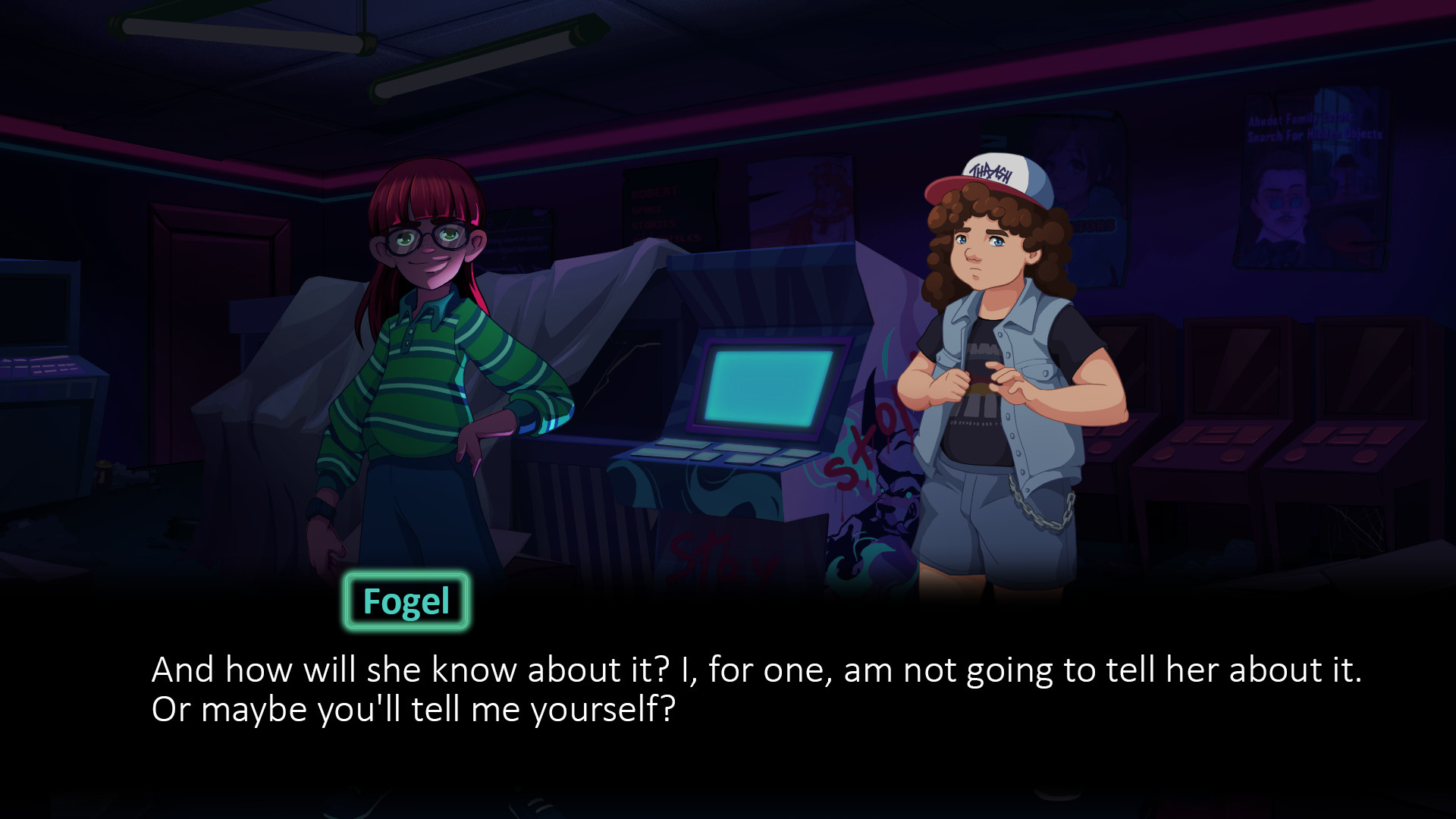 Fogel And Porki Evil Arcade screenshot 1