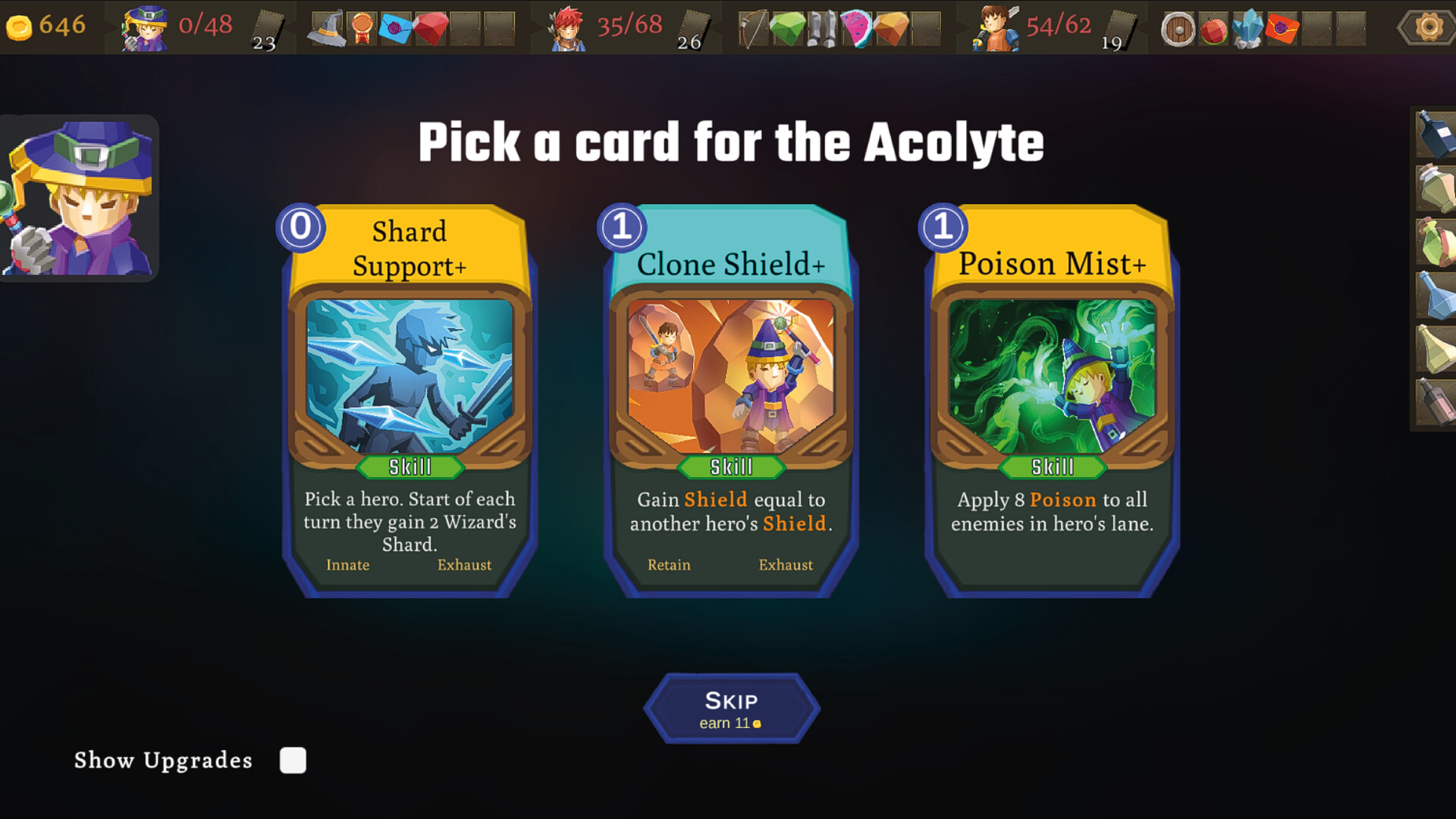 Ragtag Heroes : CO-OP Deckbuilder screenshot 6