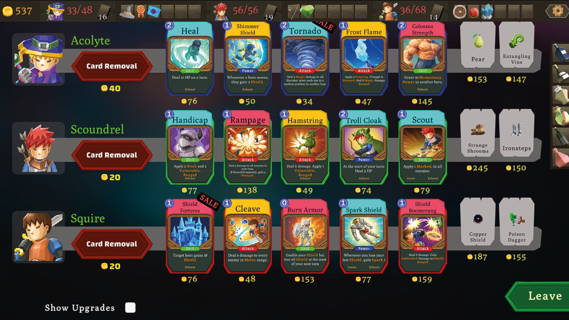 Ragtag Heroes : CO-OP Deckbuilder screenshot 3
