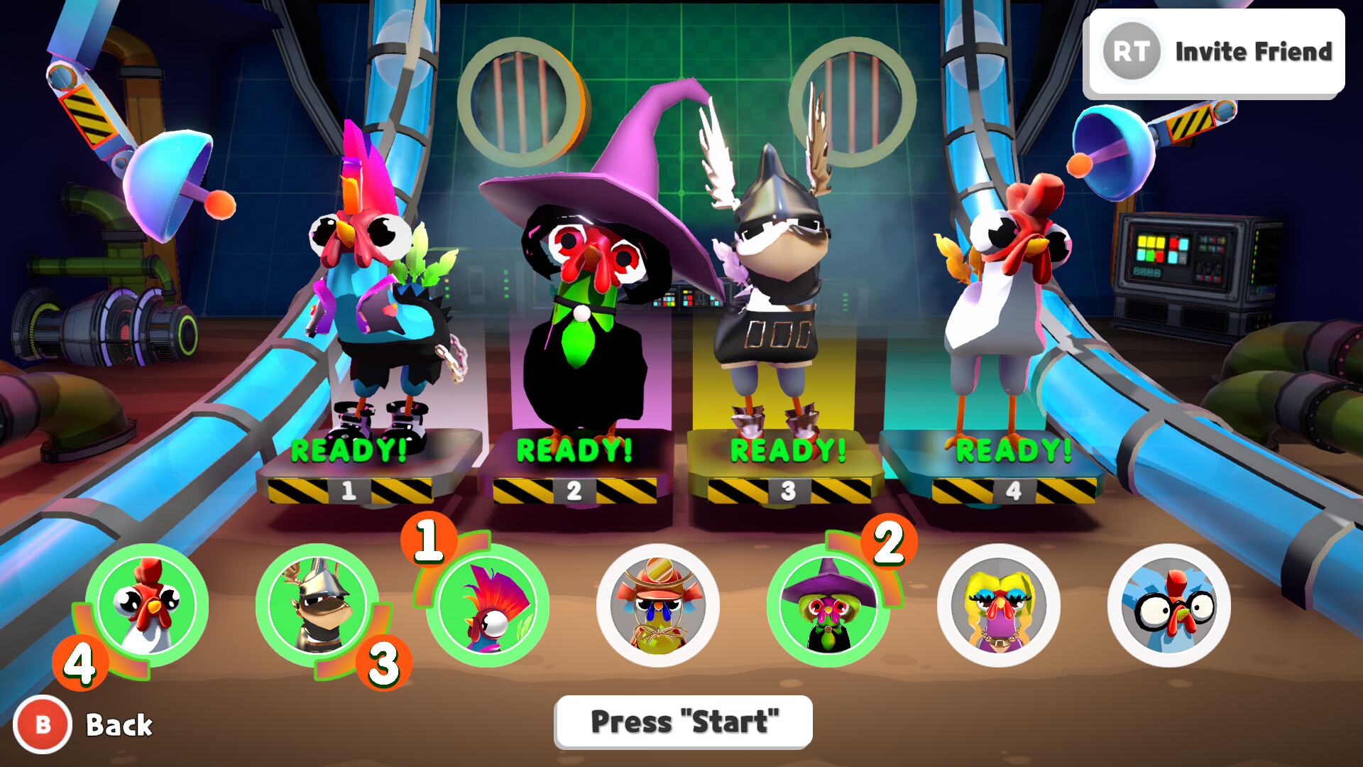 Chickenoidz Super Pre-Party screenshot 2