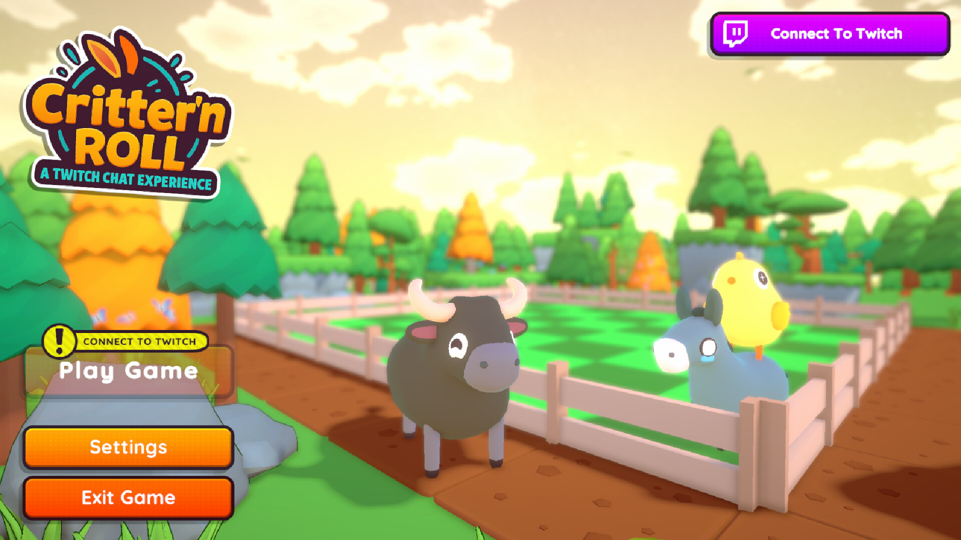 Critter'n Roll: A Twitch Chat Experience screenshot 1