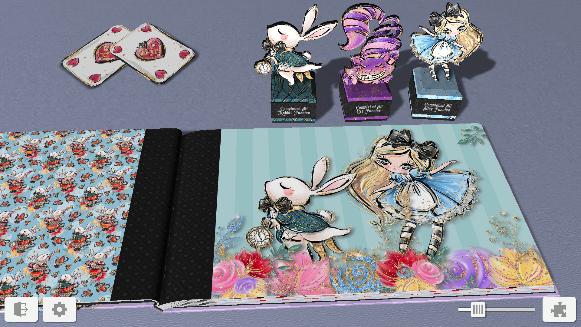 Alice in Wonderland Jigsaw Puzzle screenshot 1