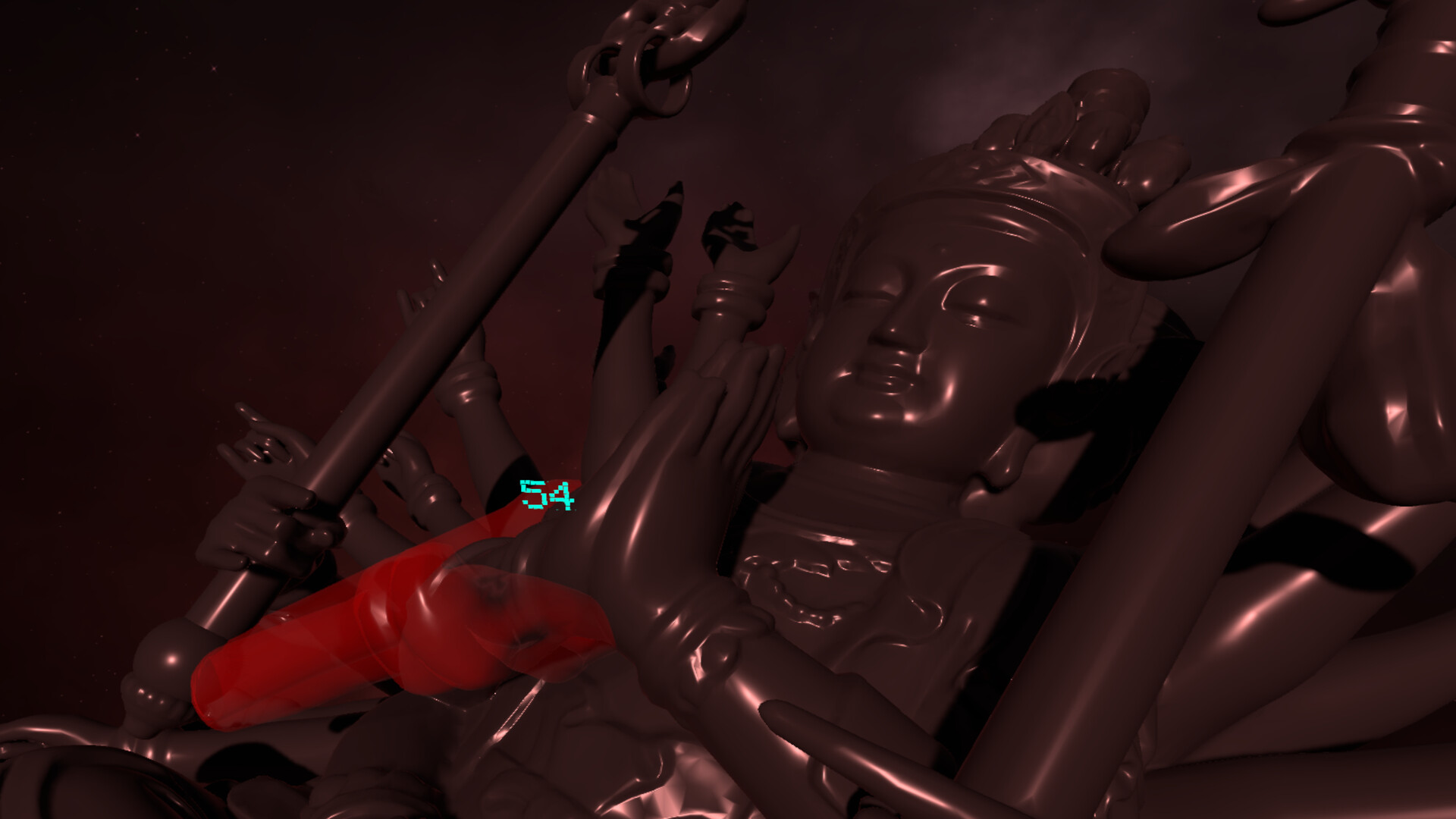 「掌の上で踊らされる」をVR化してみた（仮） screenshot 2