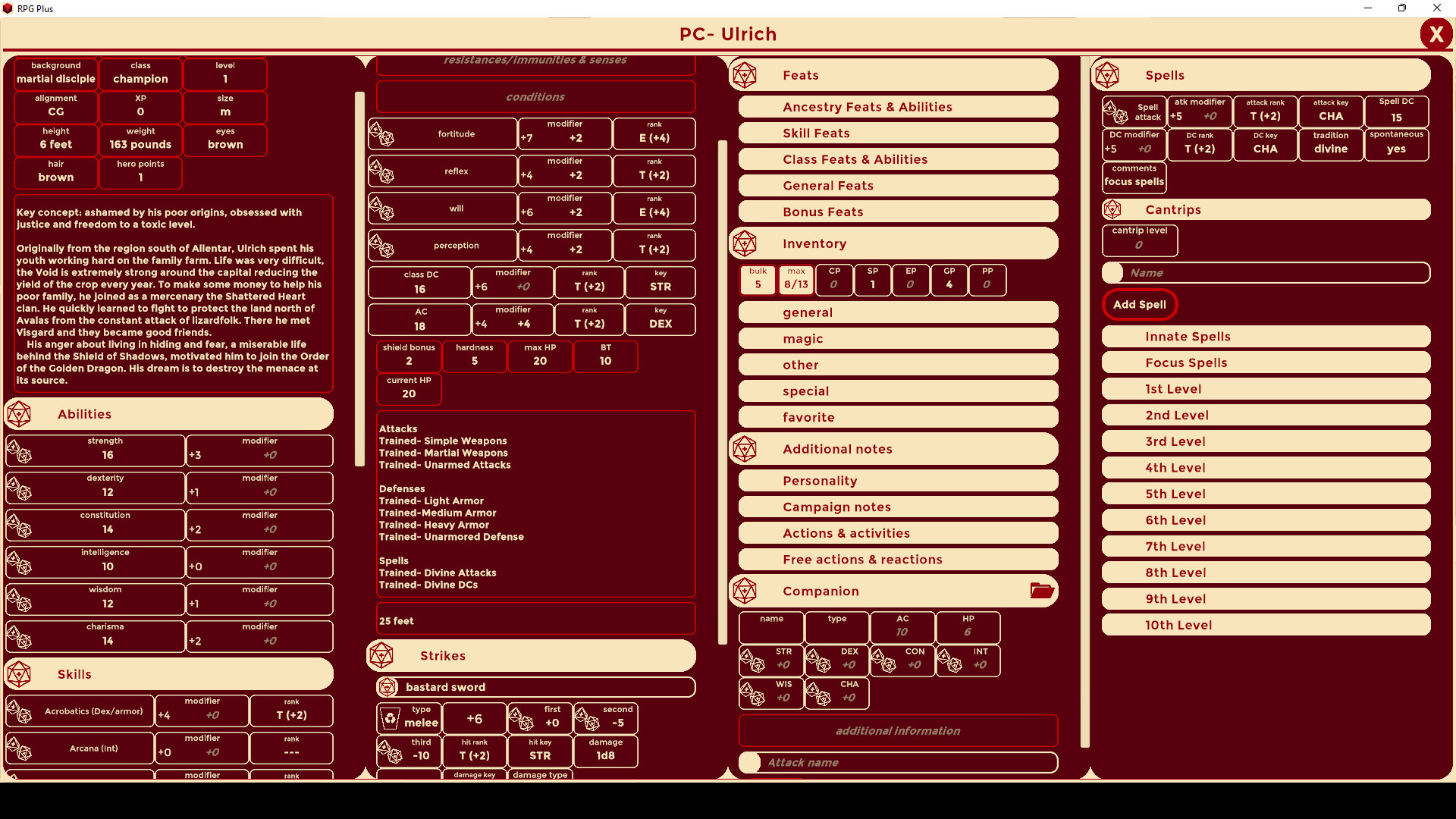 RPG Plus - Virtual Tabletop screenshot 16