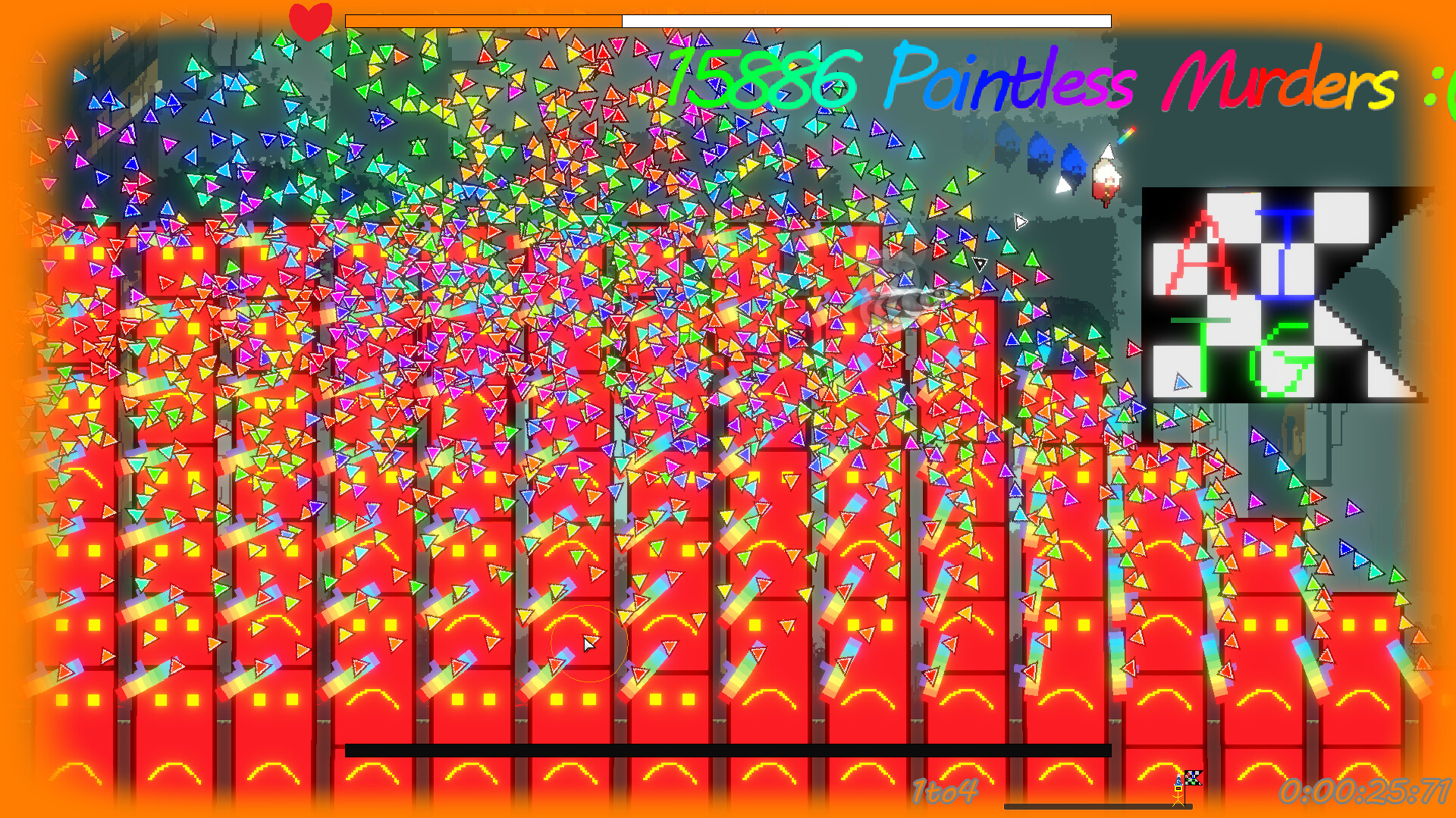 A2C:Ayry seems to be playtesting a 2D runner shooter from Cci screenshot 4