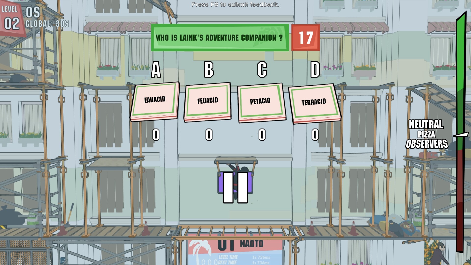 Pizzaïolo-Ninja screenshot 1