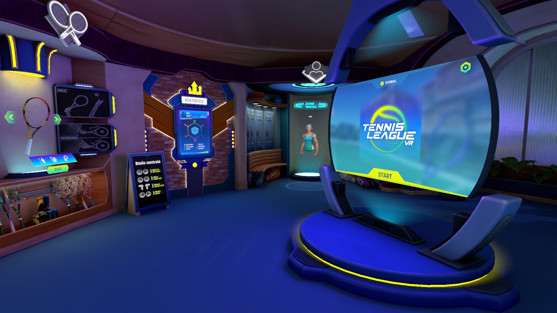 Tennis League VR screenshot 5