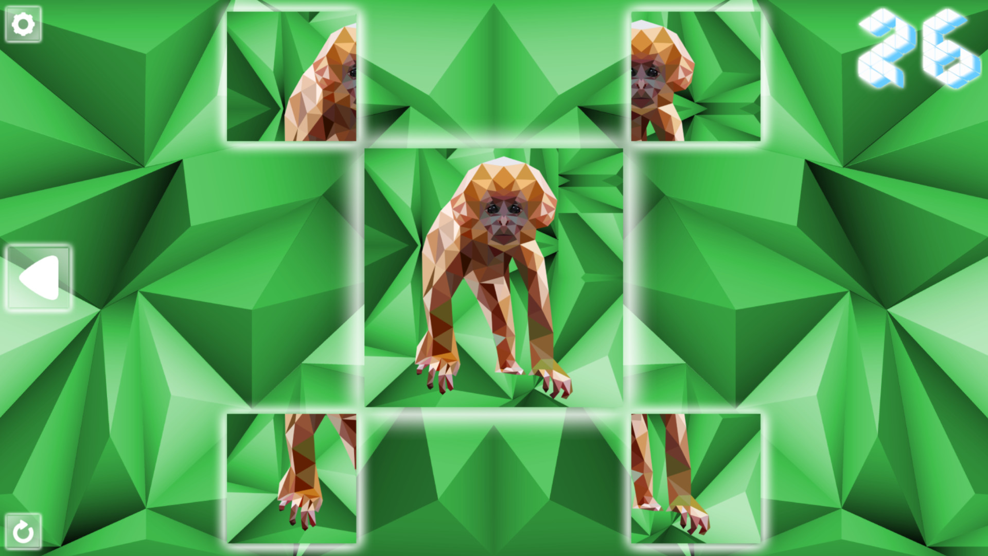 Poly Puzzle: Primates screenshot 5