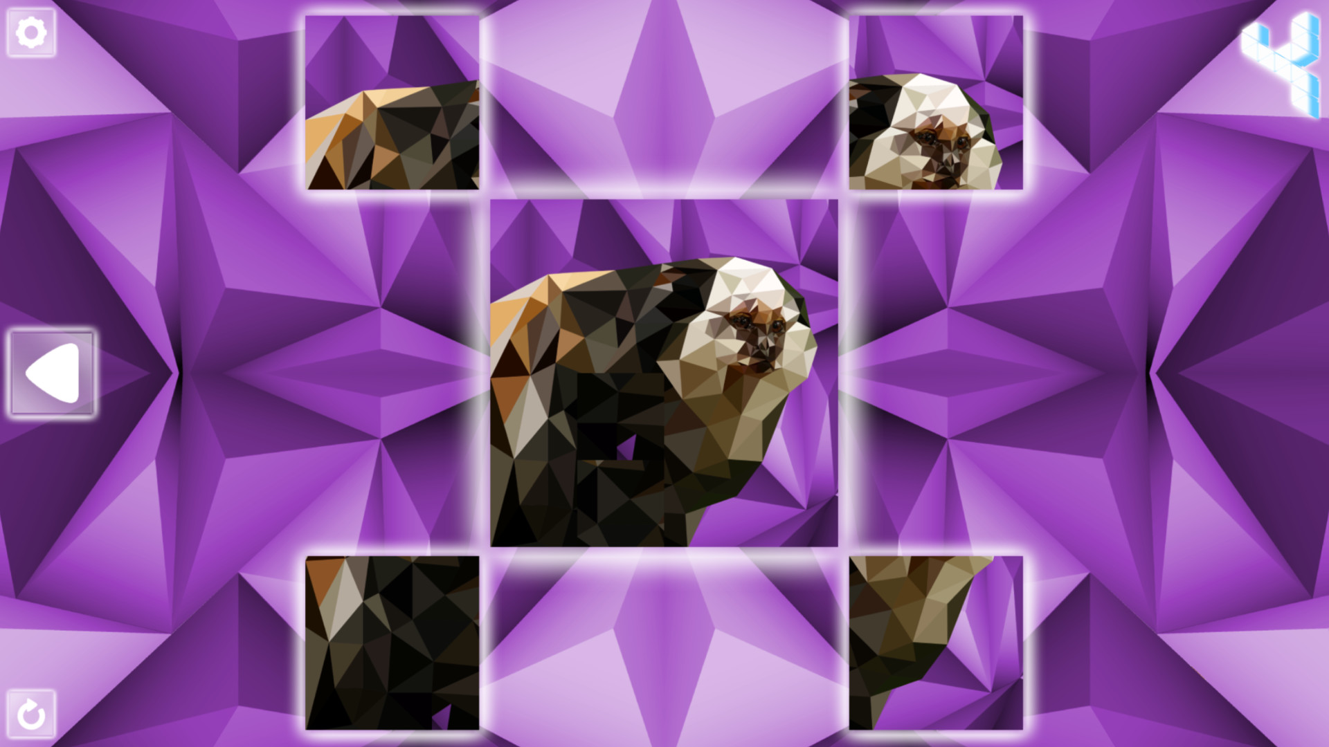 Poly Puzzle: Primates screenshot 3