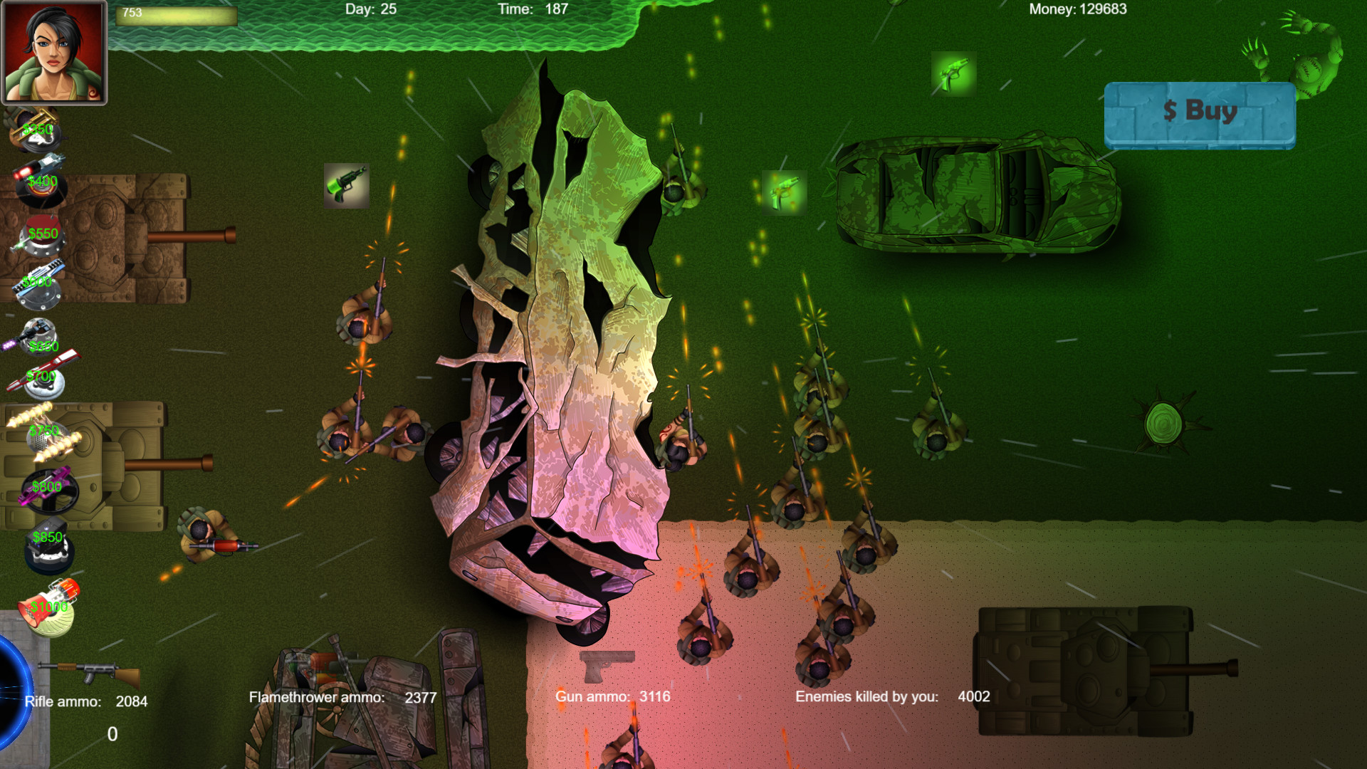 Zombie Apocalypse - The Last Defense screenshot 2