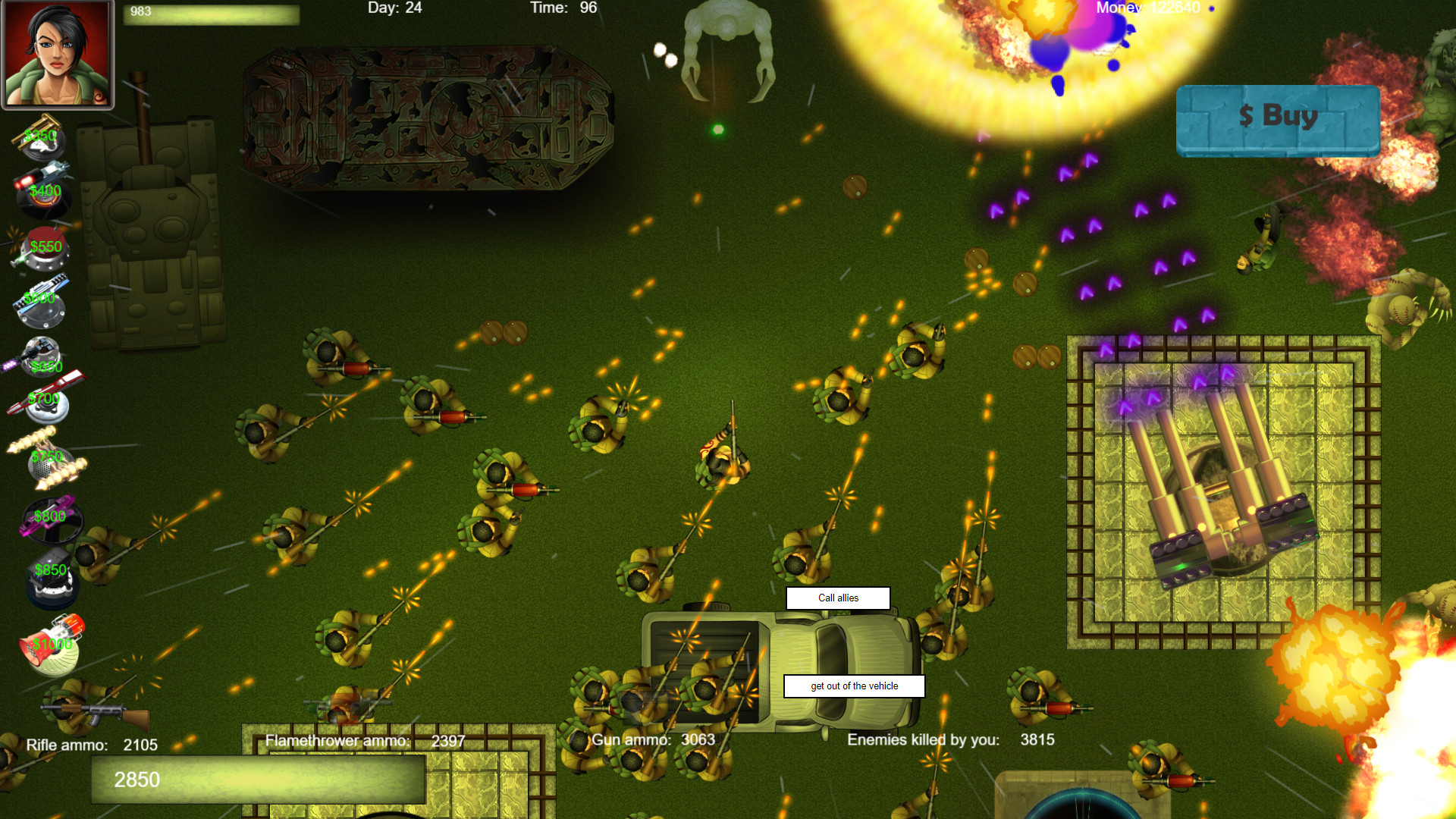 Zombie Apocalypse - The Last Defense screenshot 1