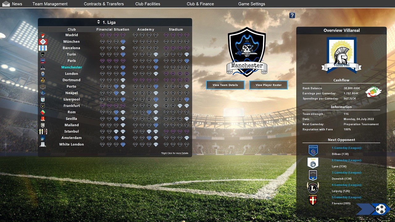 European Football Dynasty 2023 screenshot 11