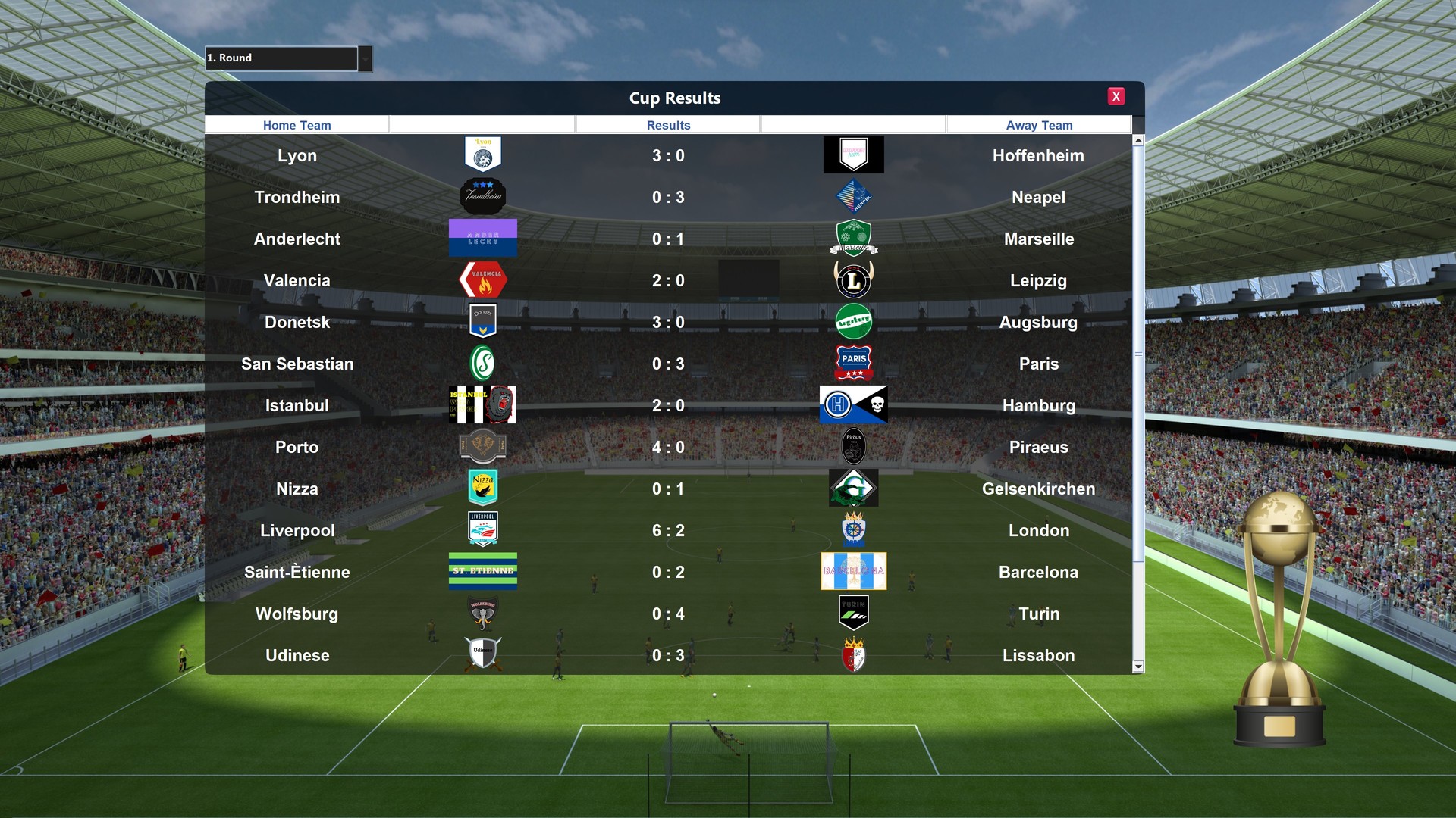 European Football Dynasty 2023 screenshot 7