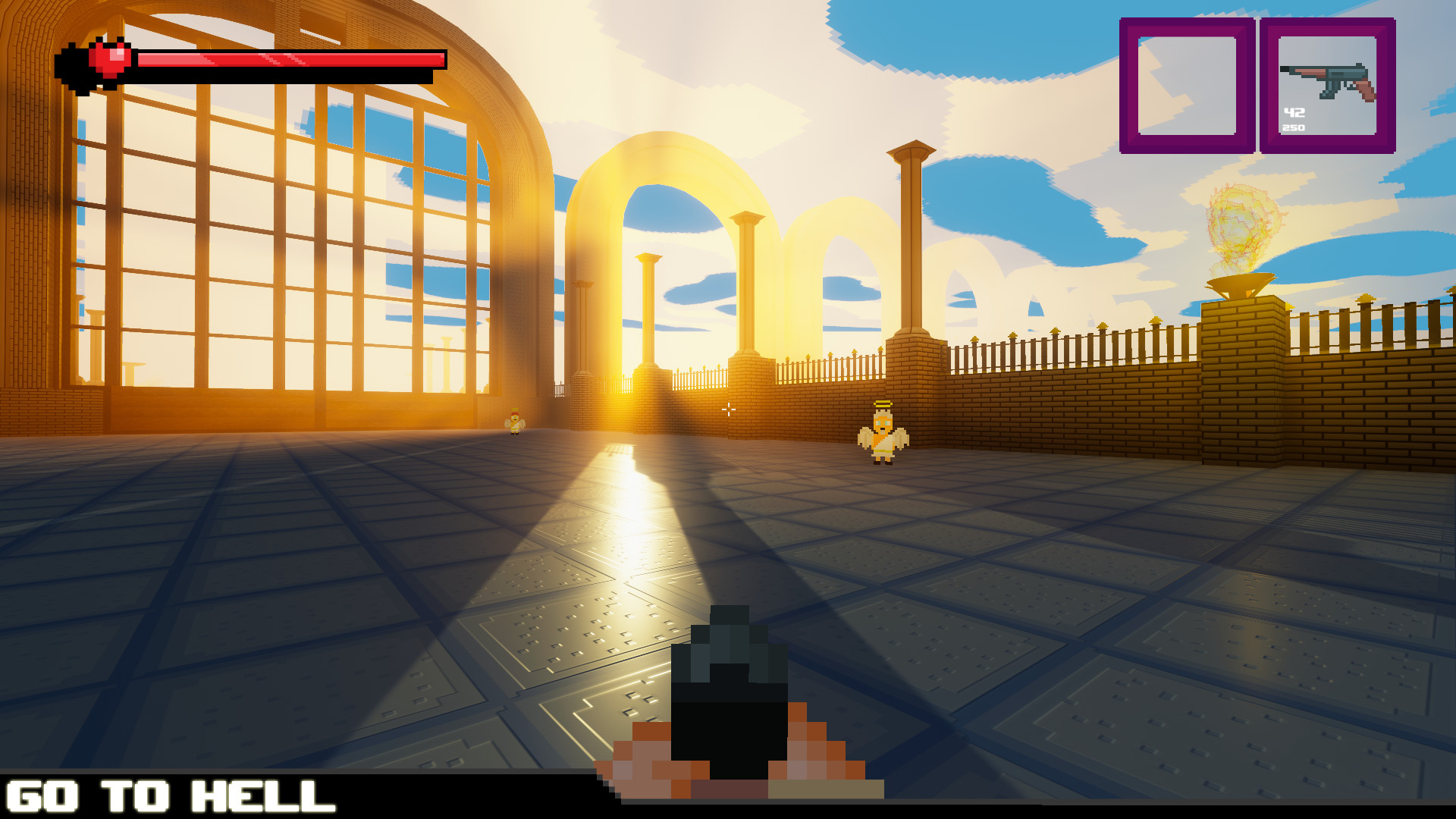 An old school adventure FPS - Go To Hell screenshot 1