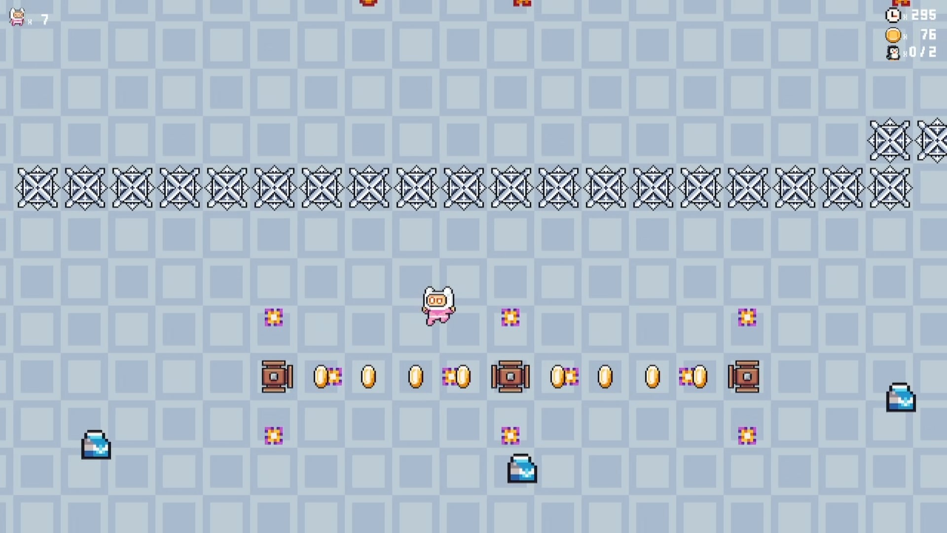 Pink Man Adventure screenshot 2