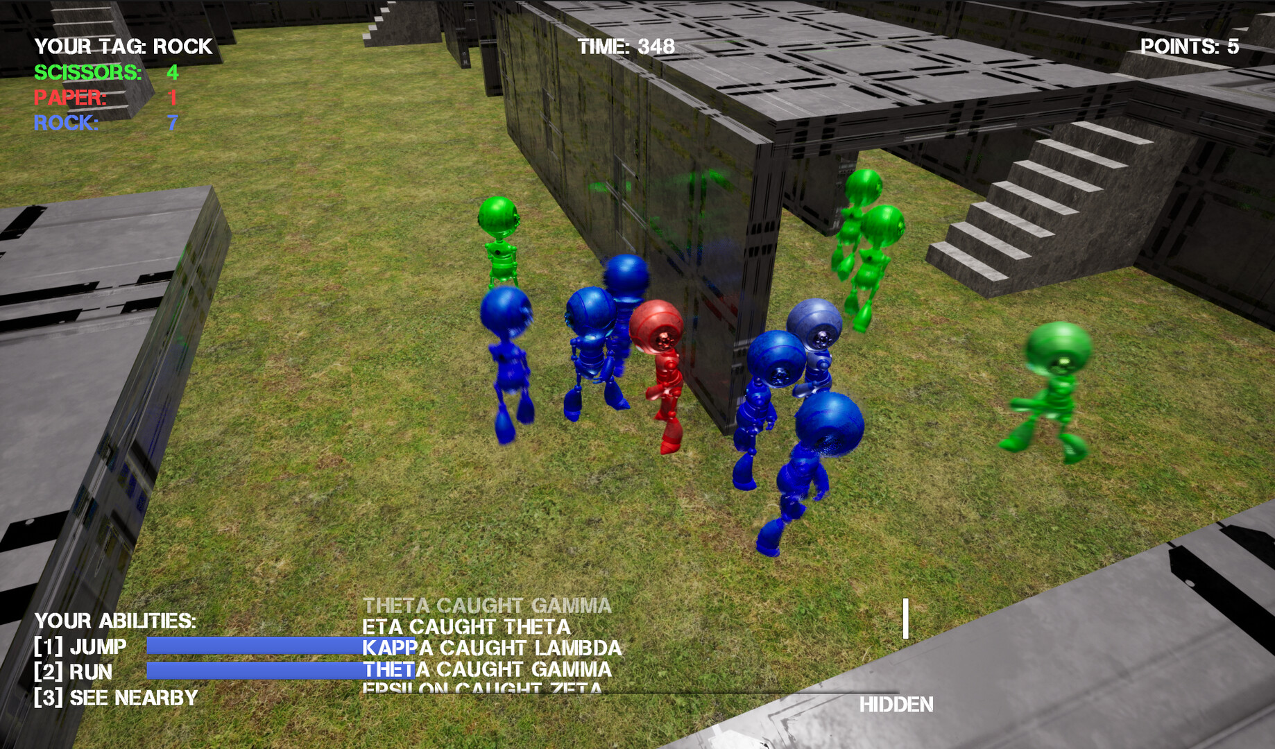 A Catchy Game: IntraTag screenshot 2