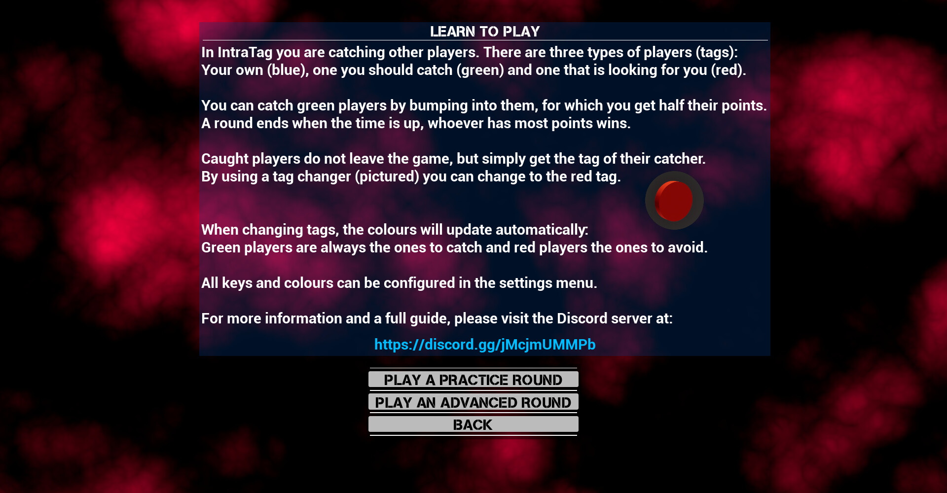 A Catchy Game: IntraTag screenshot 5