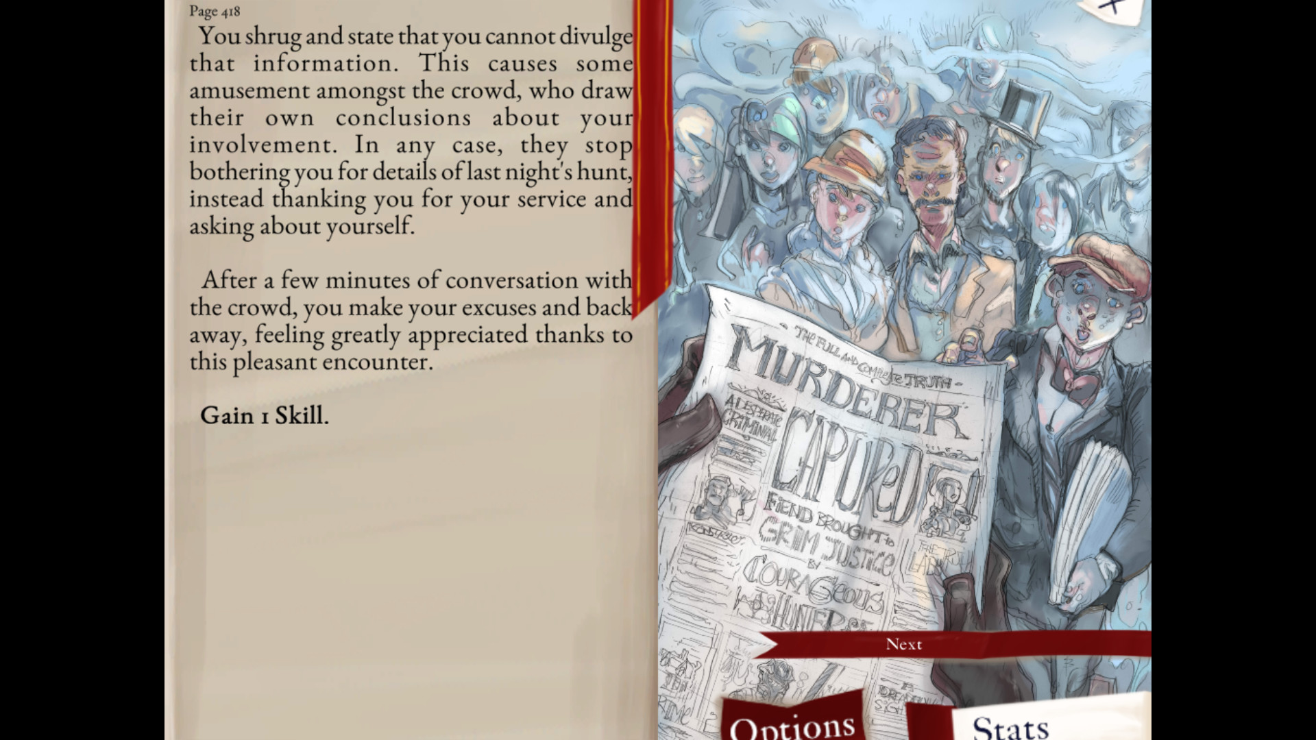 The Hunter's Journals - Wight Chapel Dreams screenshot 3