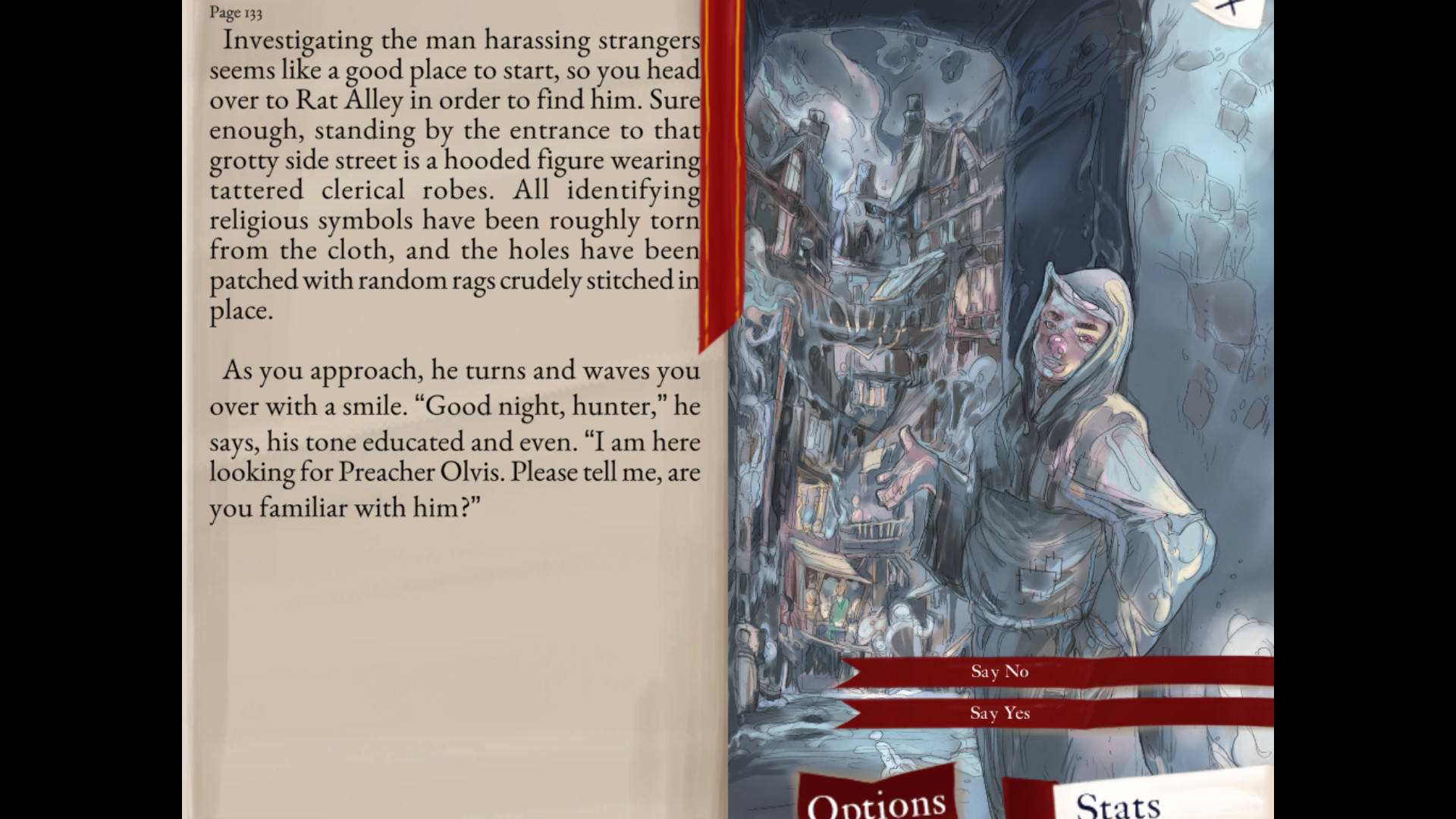 The Hunter's Journals - Wight Chapel Dreams screenshot 2
