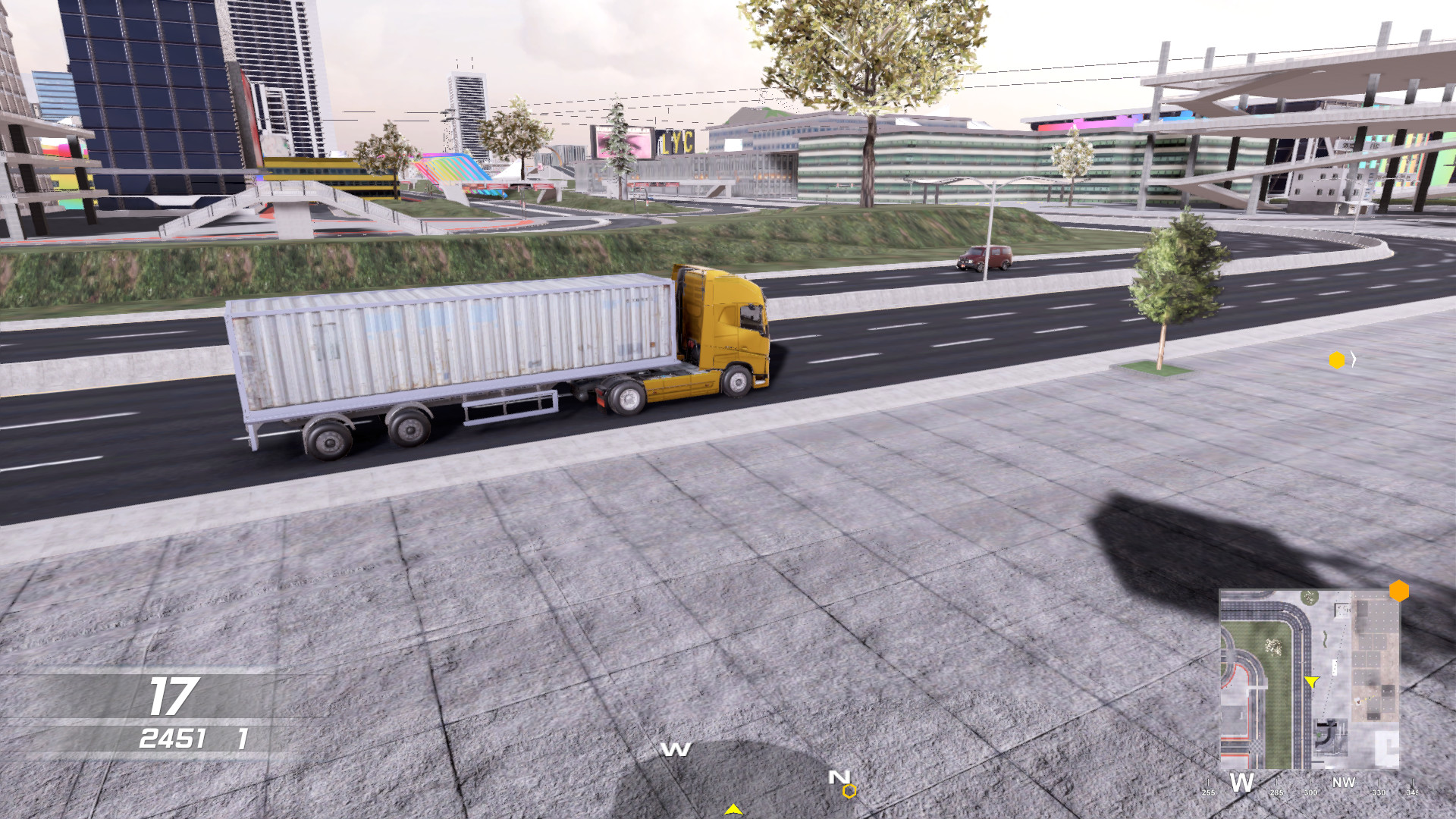 Truck Simulator in City screenshot 8