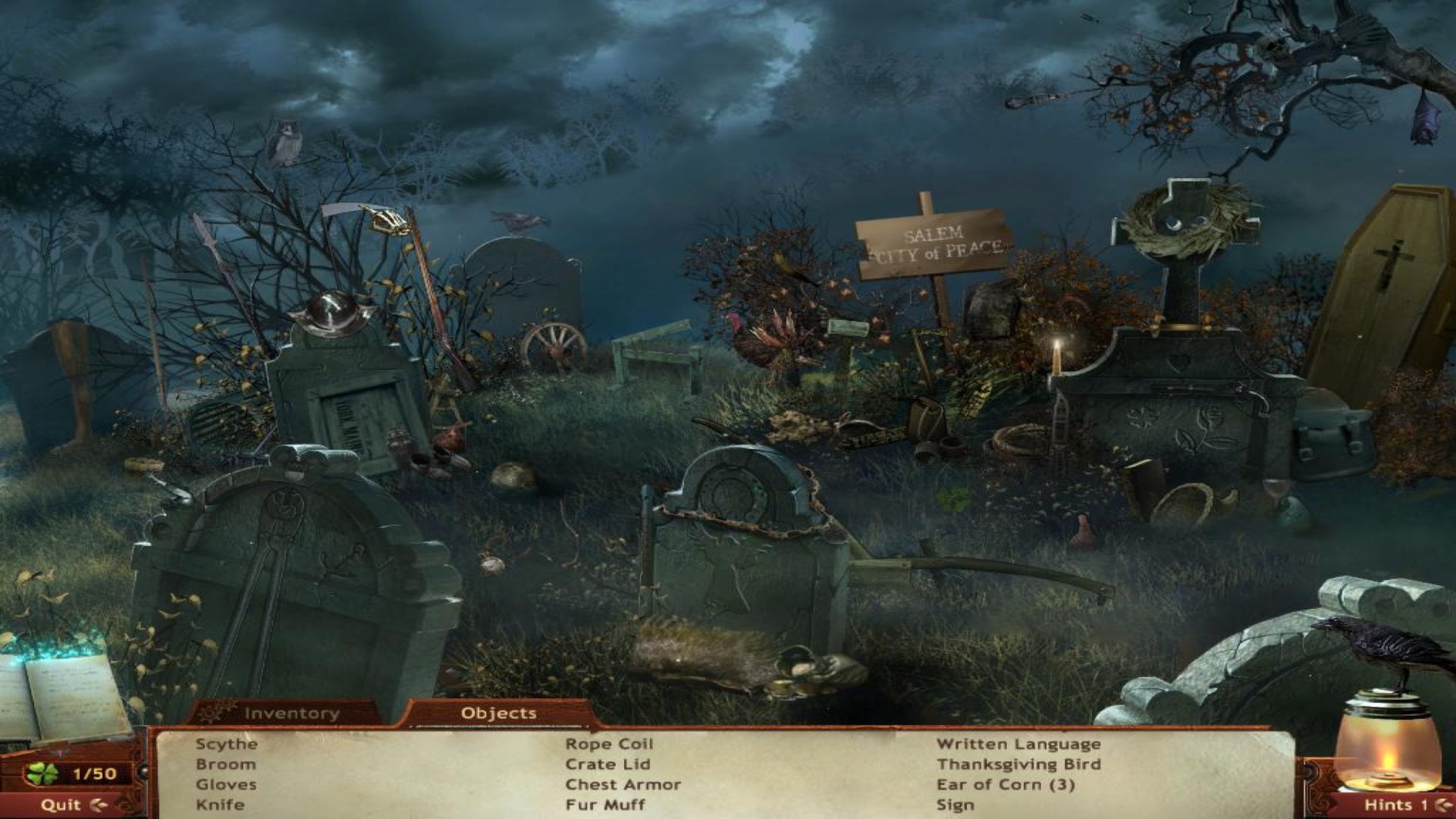 Midnight Mysteries: Salem Witch Trials screenshot 1