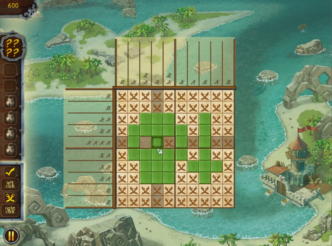 Fill and Cross Pirate Riddles 3 screenshot 5