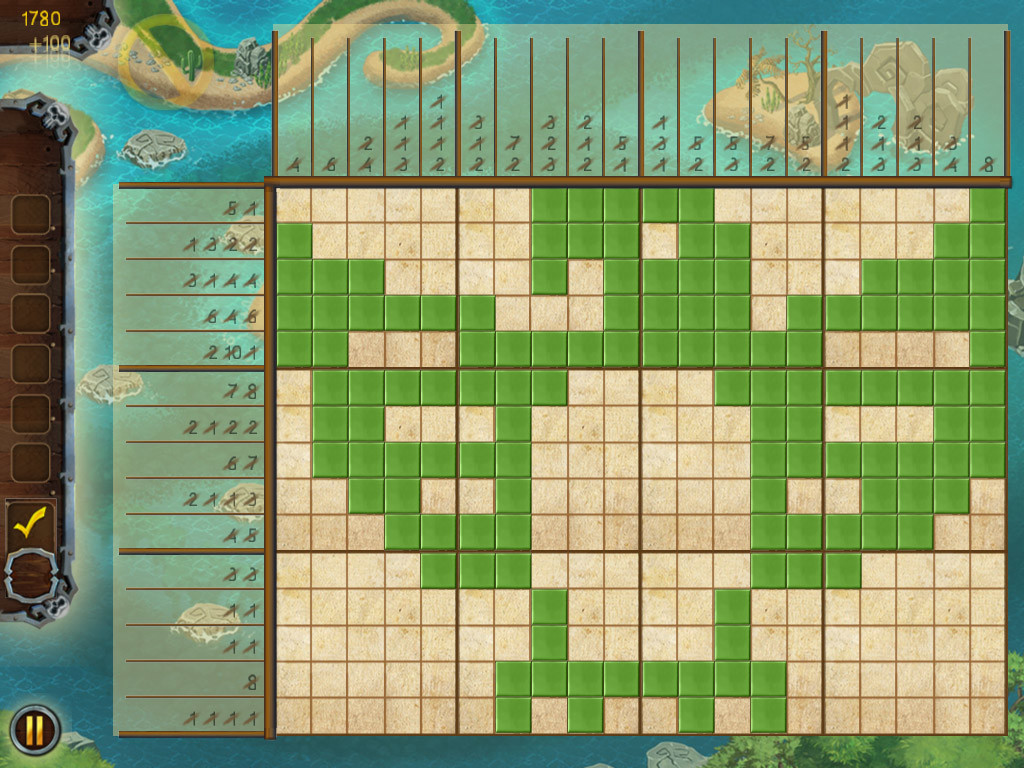 Fill and Cross Pirate Riddles 3 screenshot 1